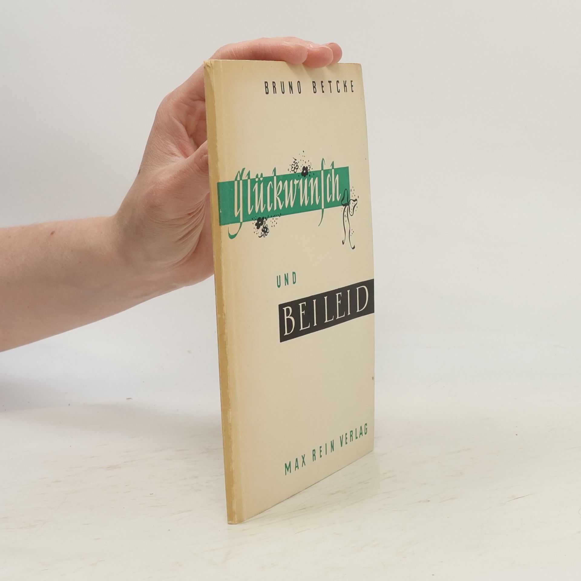 Glückwunsch und Beileid