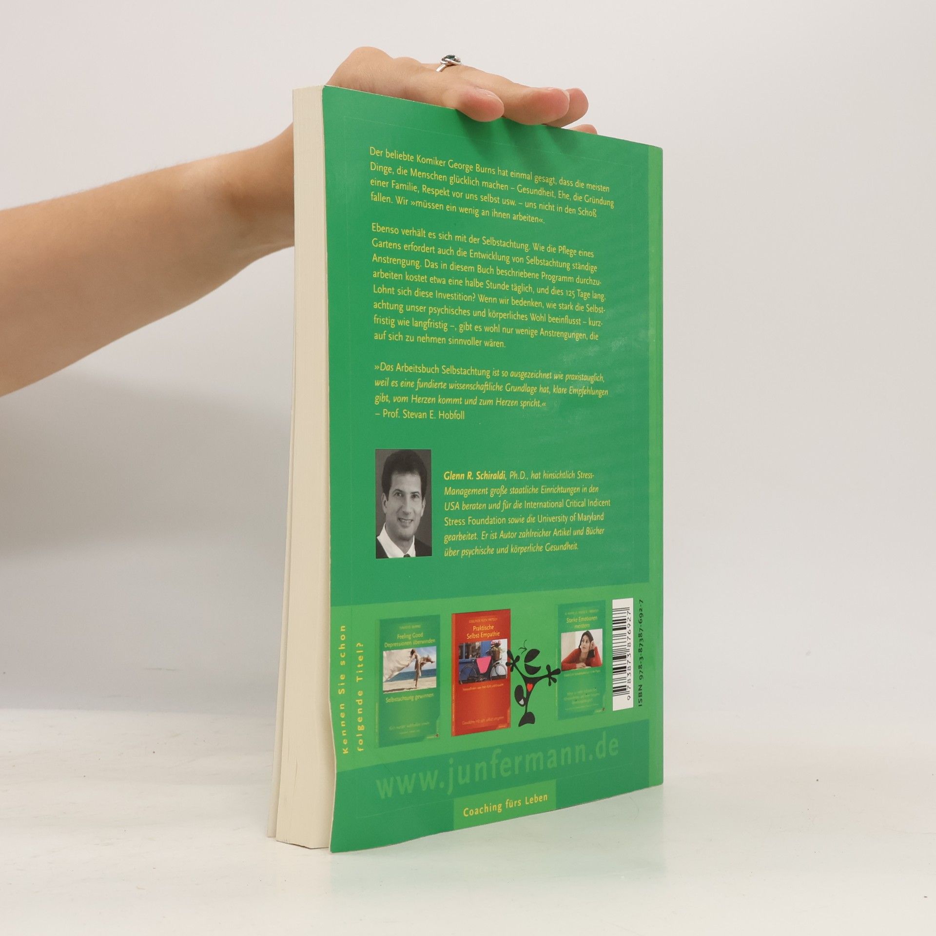 Glenn R. Schiraldi Arbeitsbuch Selbstachtung