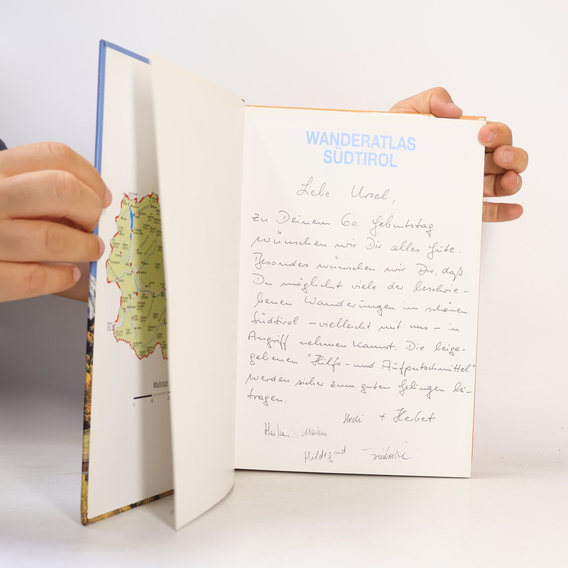 Ernst Höhne Wanderatlas Südtirol