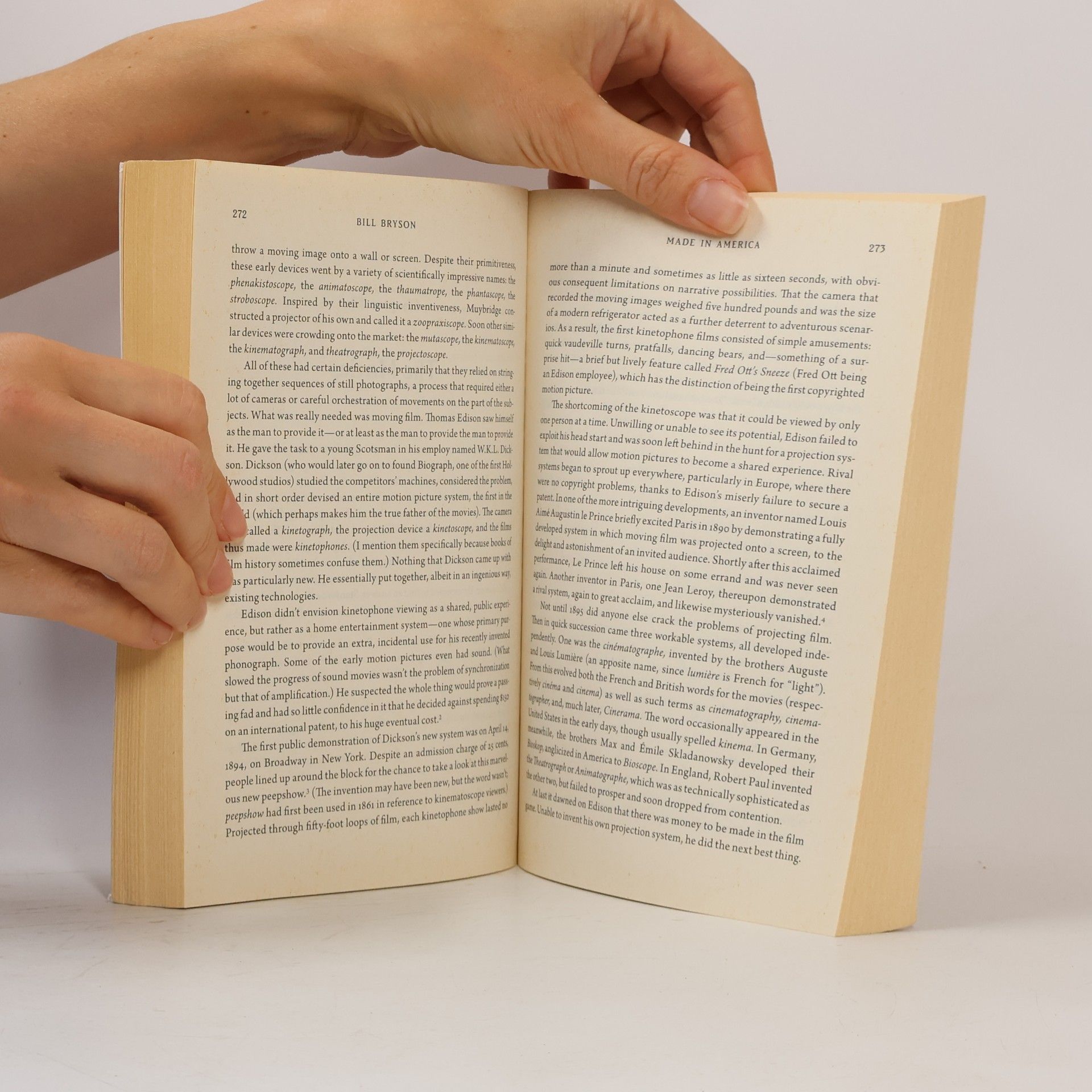 Bill Bryson Made in America