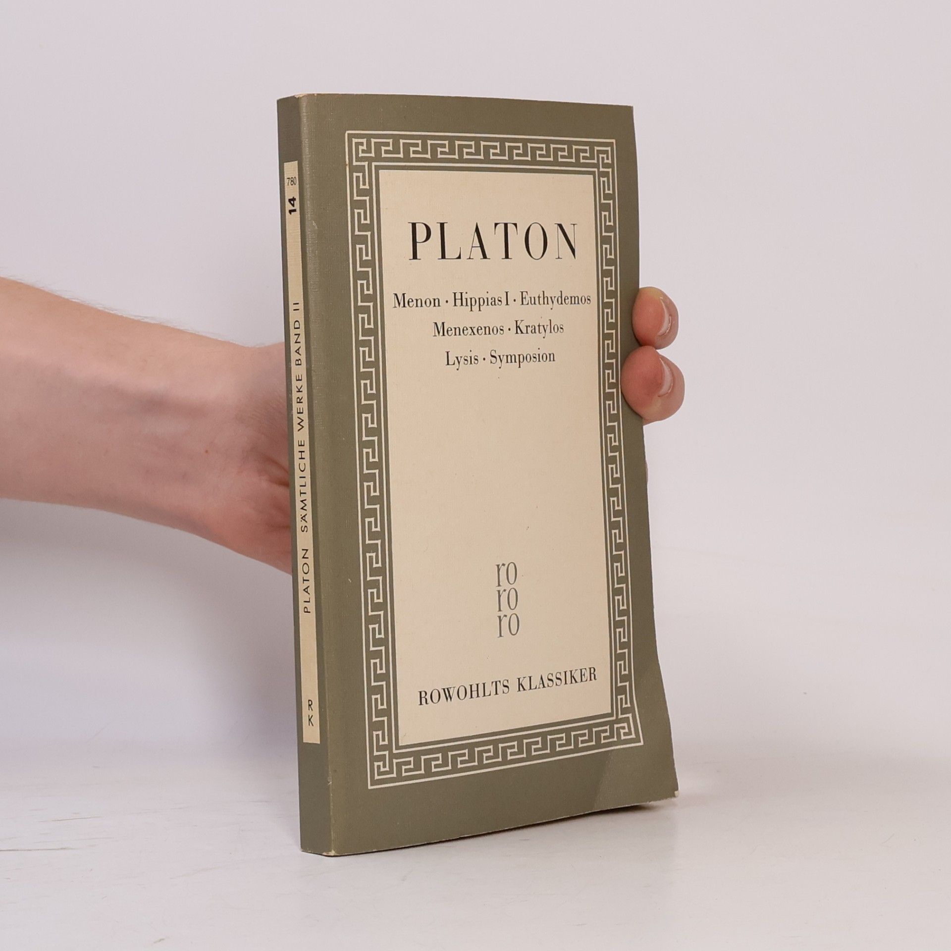 Platon Platon Sämtliche Werke Band II