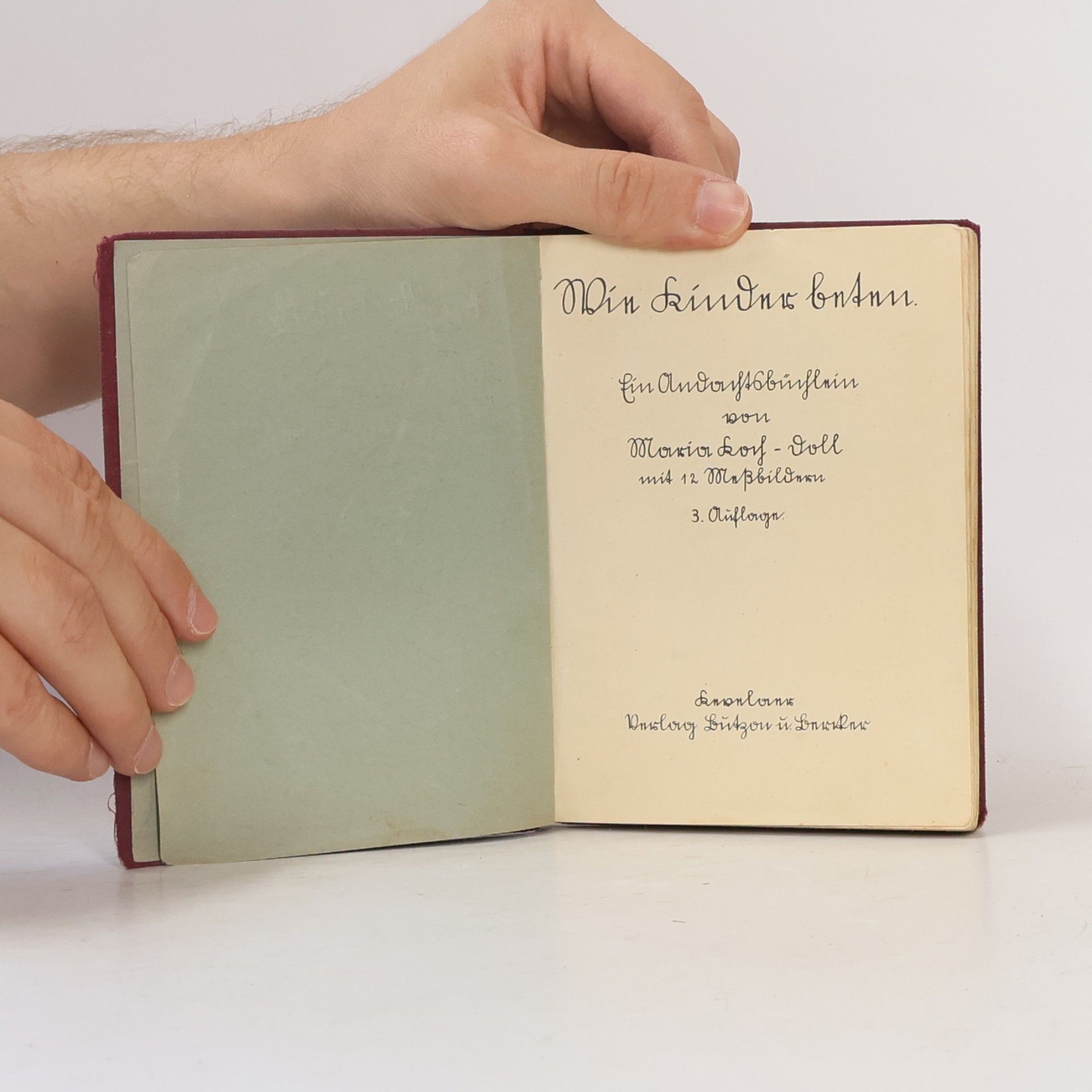Maria Koch Doll Wie Kinder beten