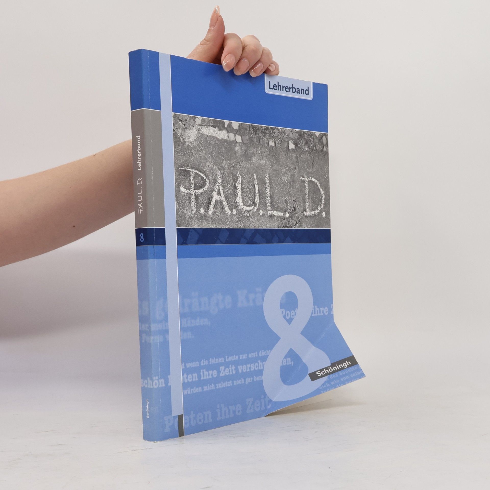 P.A.U.L.D. - Persönliches Arbeits- und Lesebuch Deutsch. Für Gymnasien und Gesamtschulen / P.A.U.L.D. - Persönliches Arbeits- und Lesebuch Deutsch. Für Gymnasien: Lehrerband 8