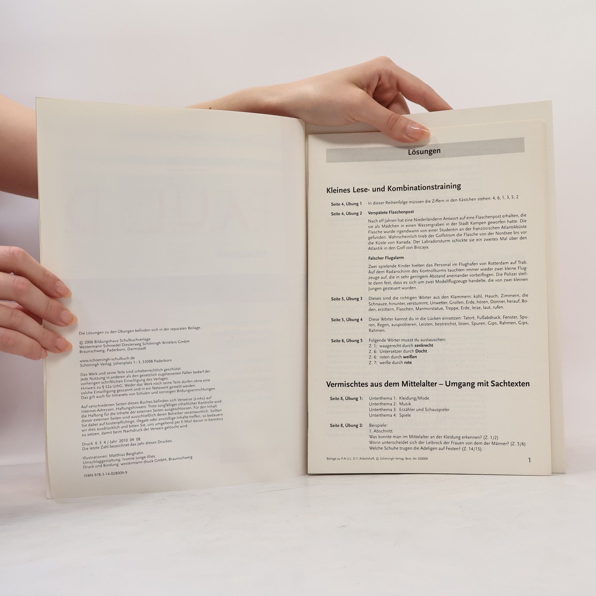 Autorenkollektiv P.A.U.L. (Paul) 7. Arbeitsheft