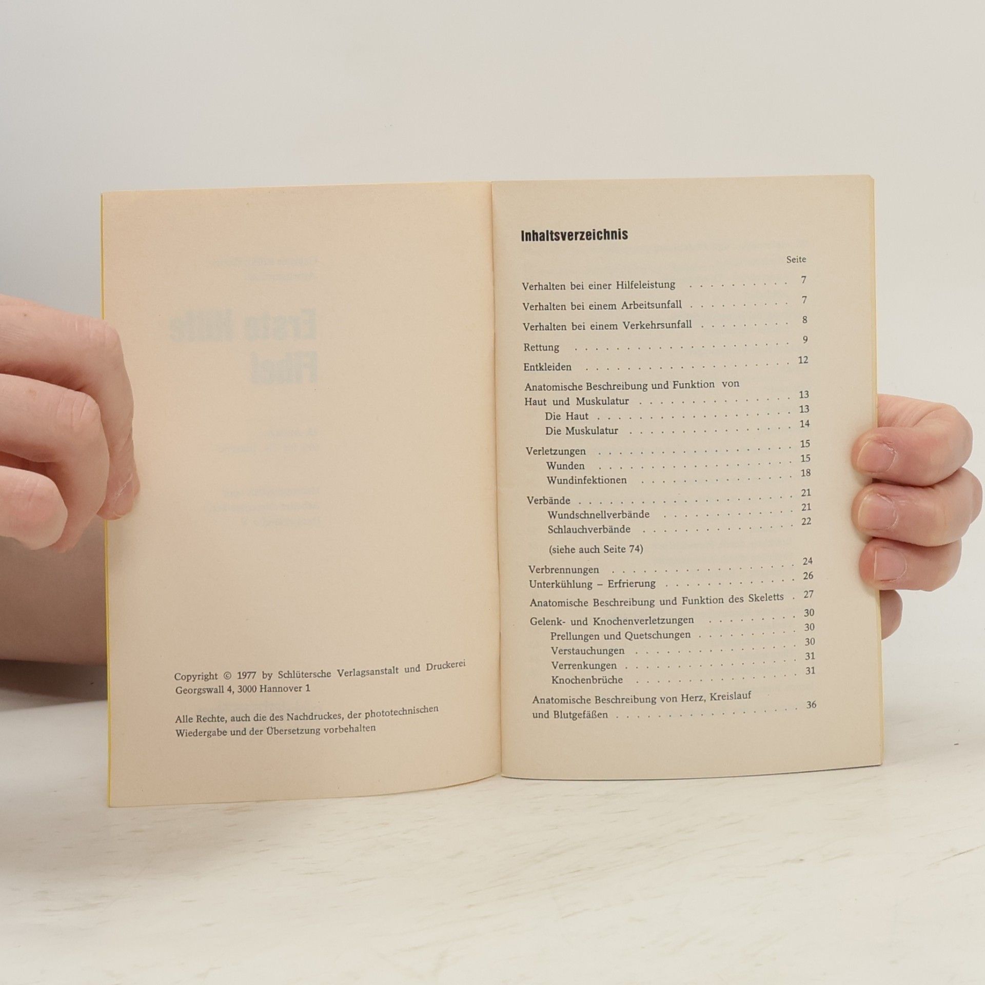 Various authors Erste Hilfe-Fibel