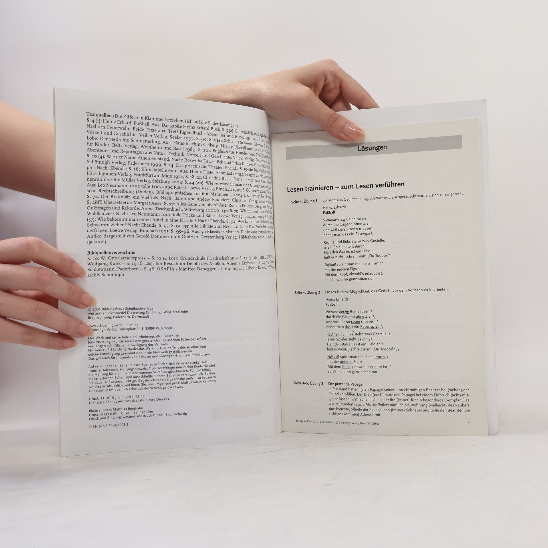 Autorenkollektiv P.A.U.L. (Paul) 6. Arbeitsheft