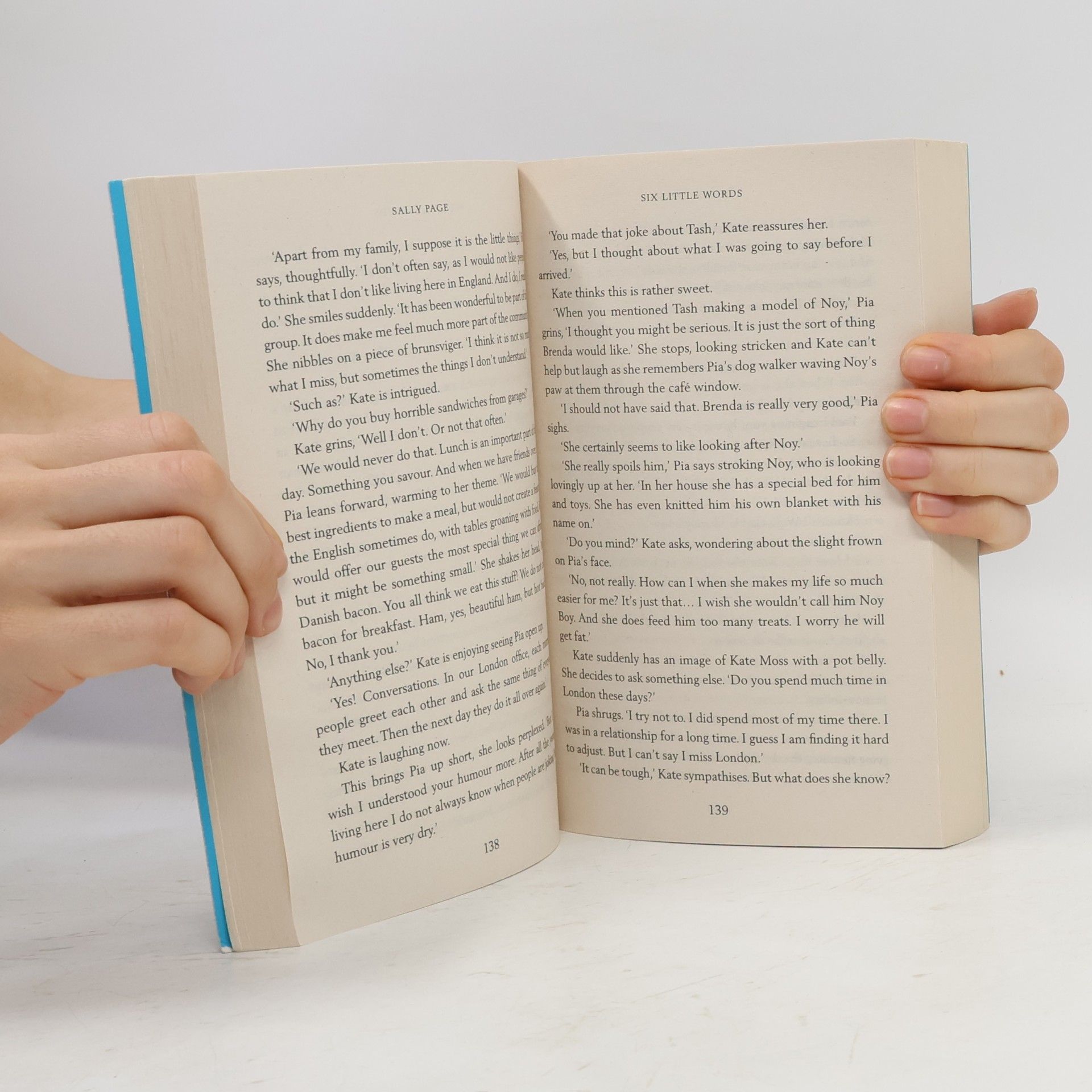 Sally Page Six Little Words