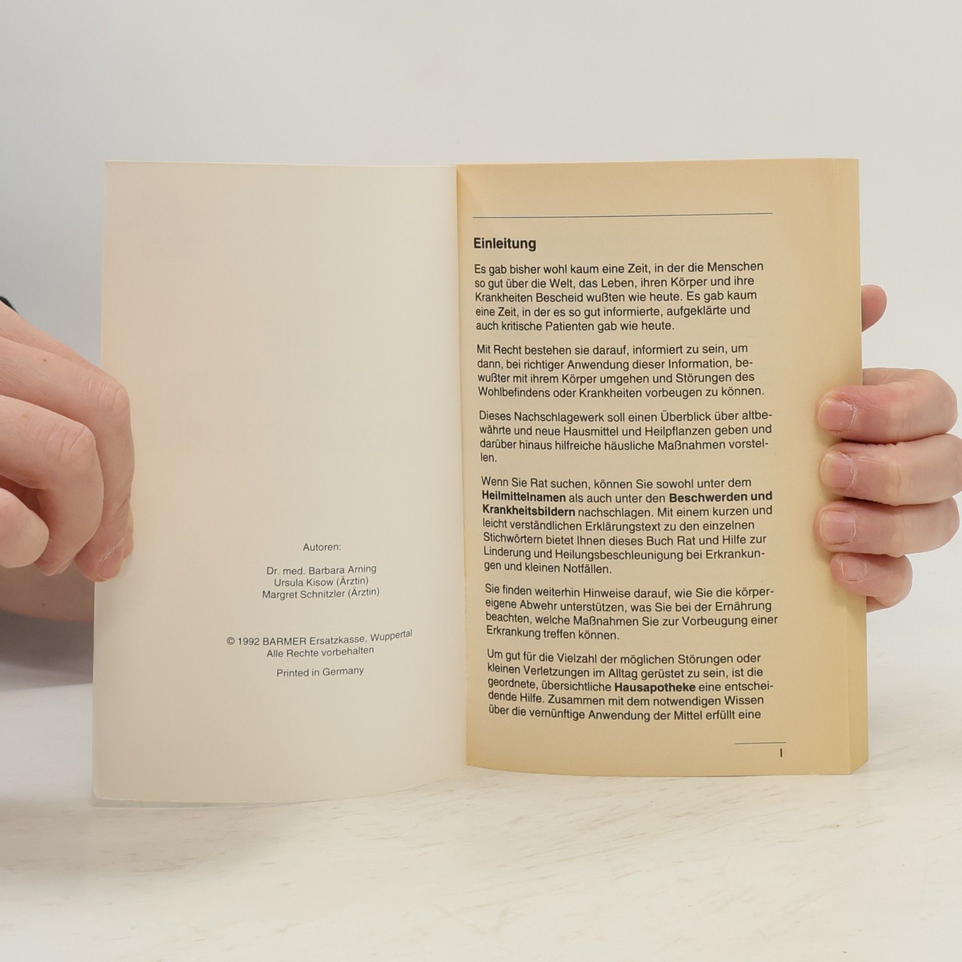 Collectif d'auteurs Die Barmer Hausapotheke von A-Z