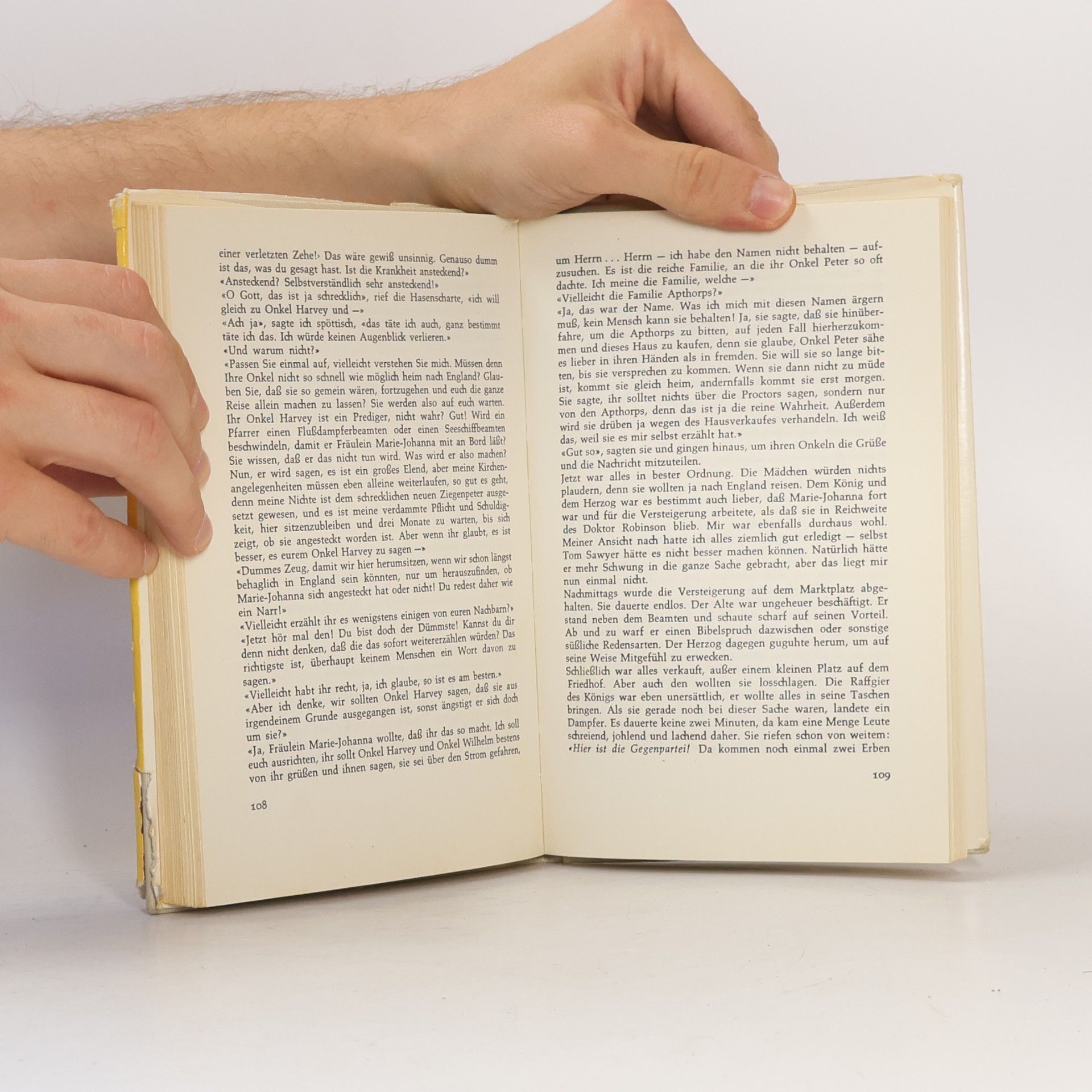 Mark Twain Die Abenteuer des Huckleberry Finn