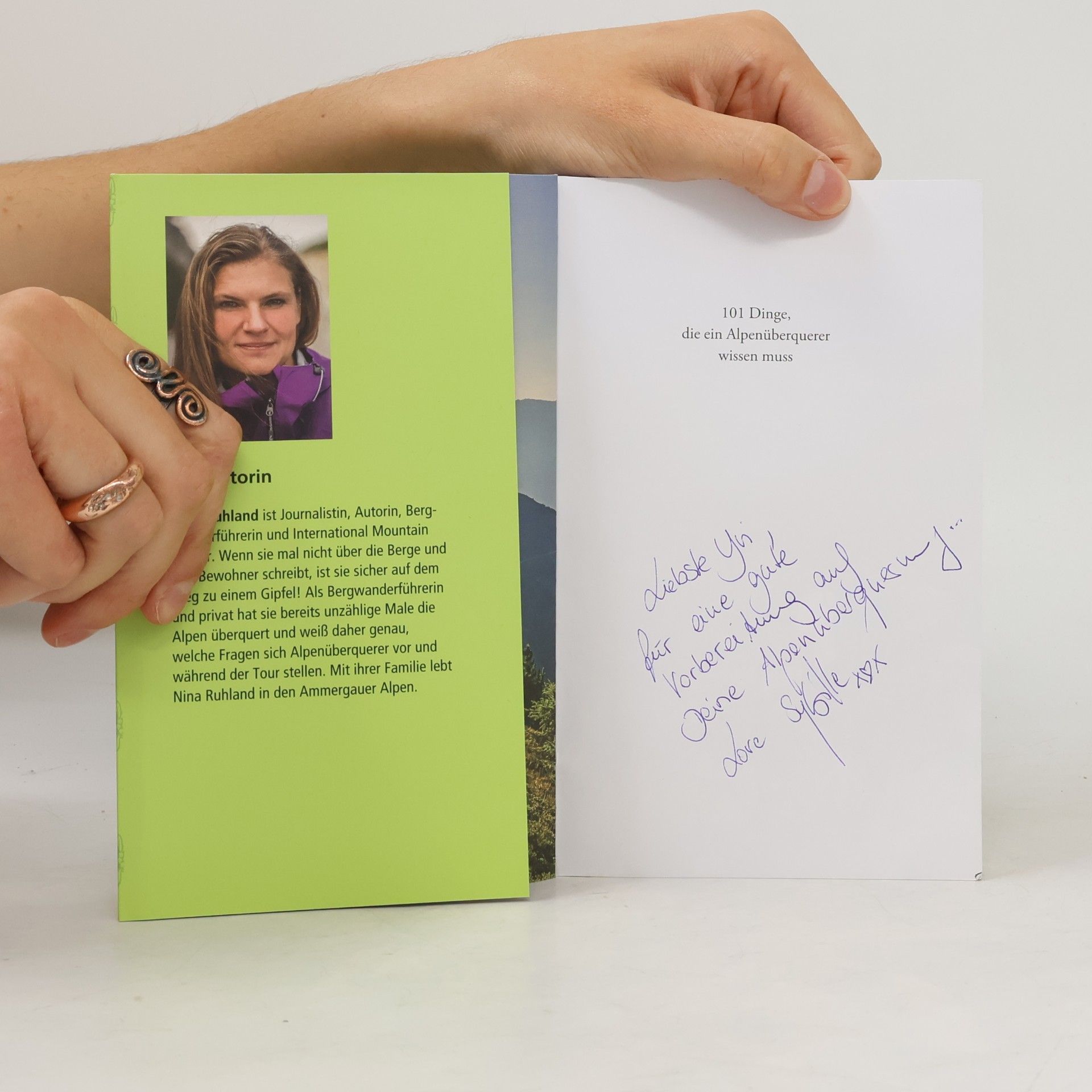 Nina Ruhland 101 Dinge, die ein Alpenüberquerer wissen muss