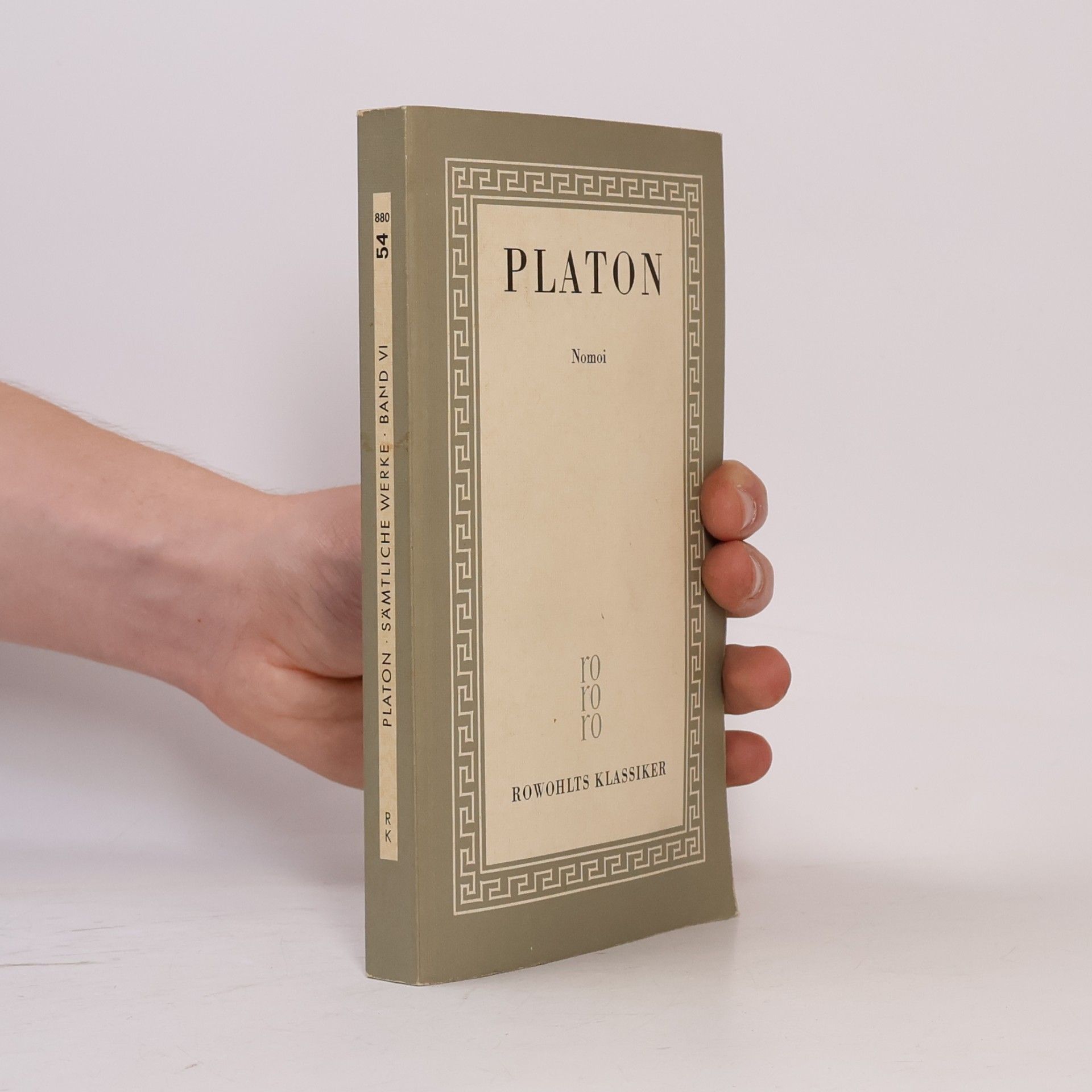 Platón Sämtliche Werke. Band IV