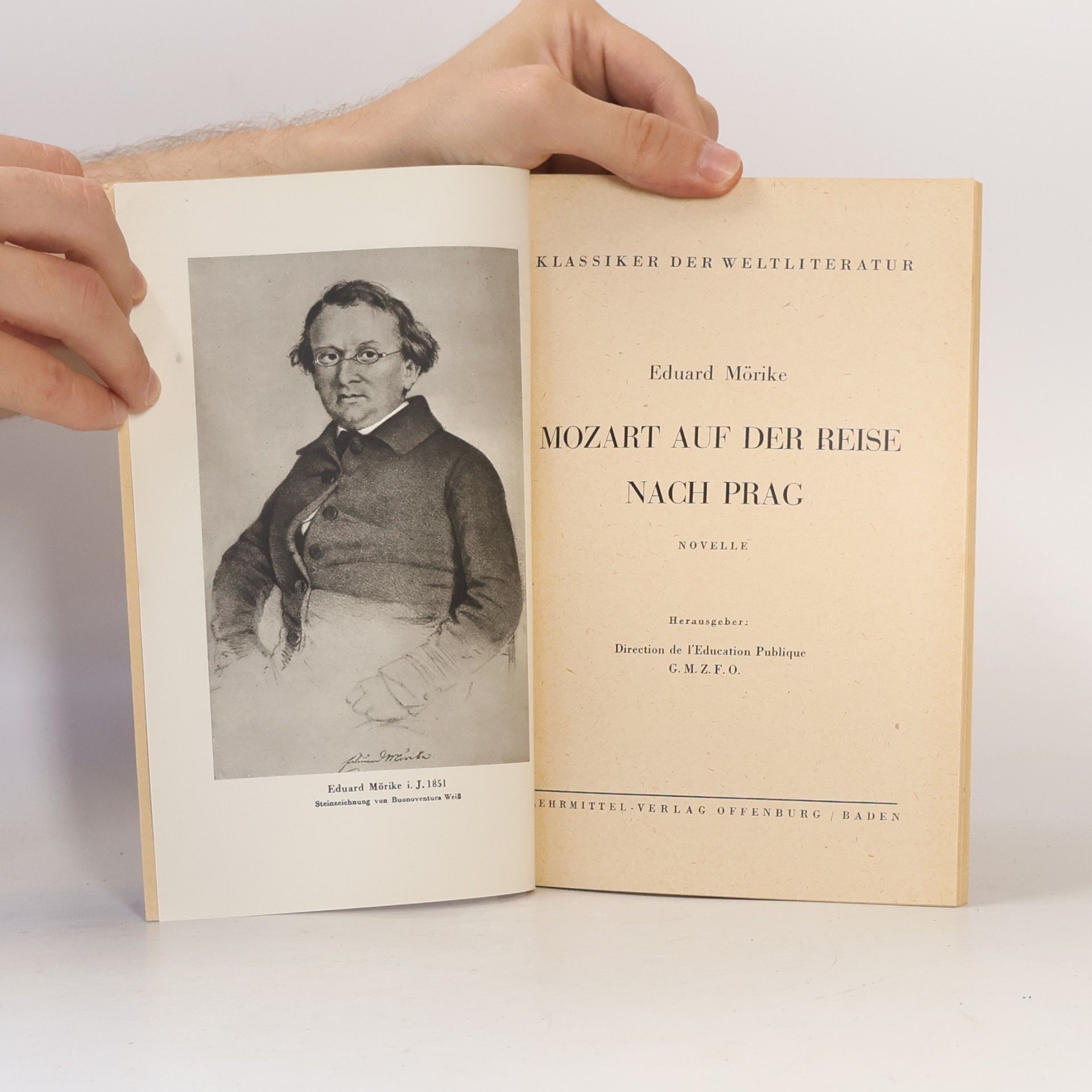 Eduard Mörike Mozart auf der Reise nach PRag