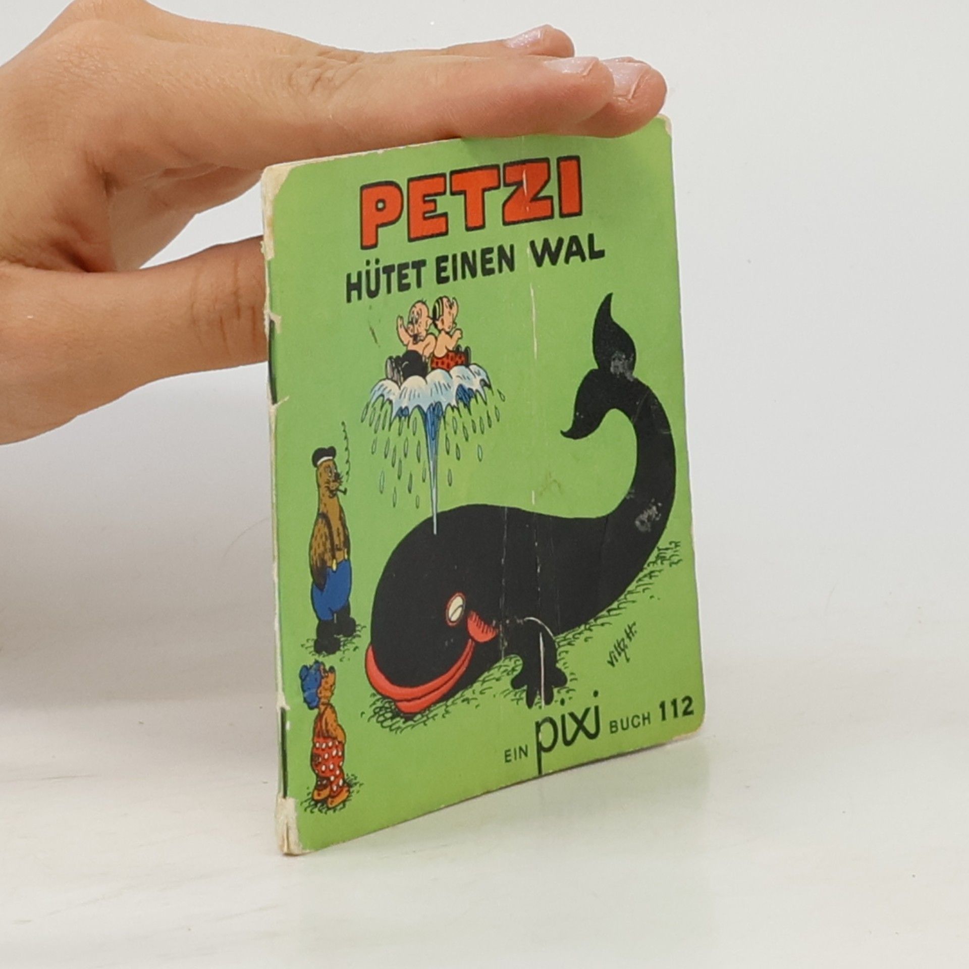 Carla Hansen Pixi Buch - 112: Petzi hütet einen Wal