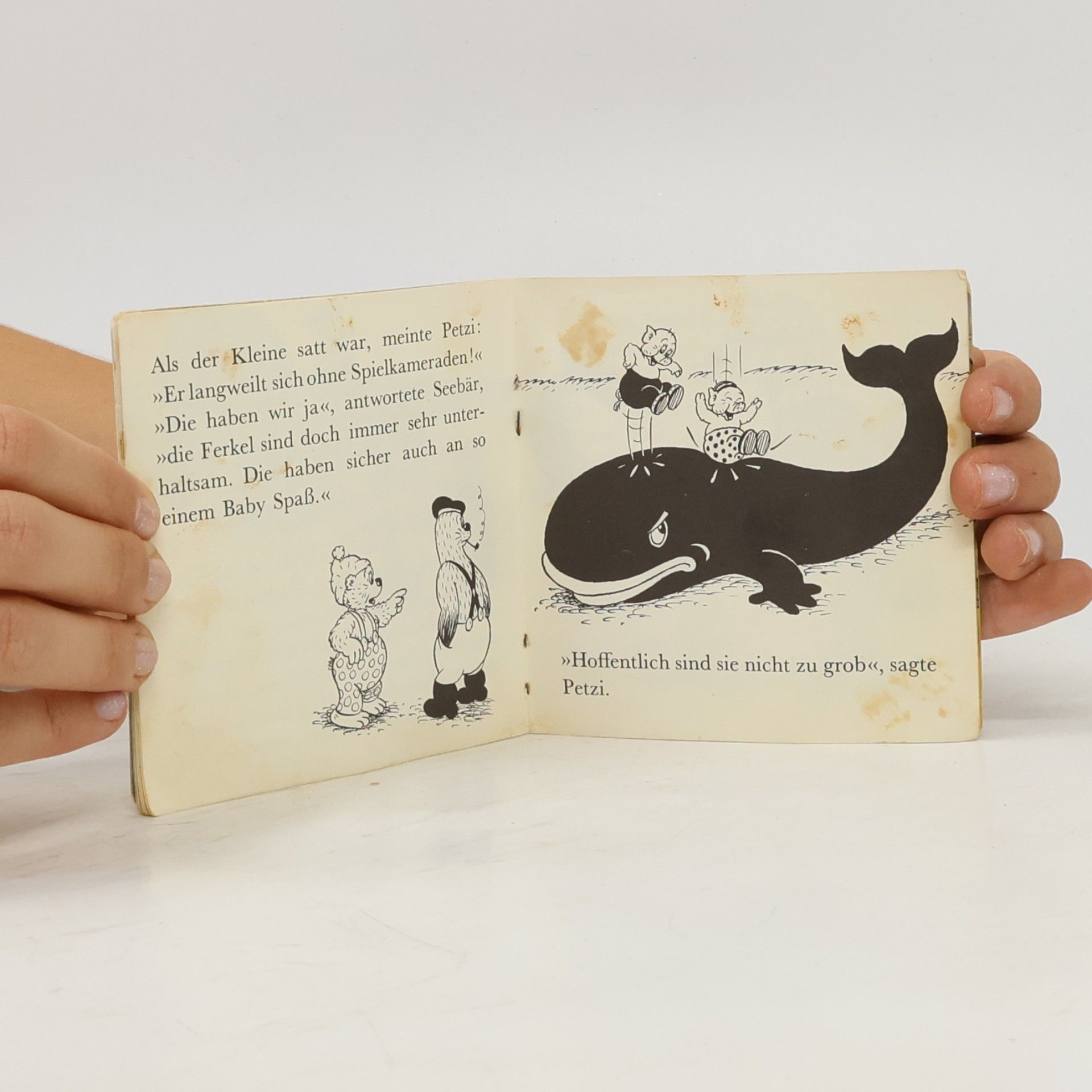 Carla Hansen Pixi Buch - 112: Petzi hütet einen Wal
