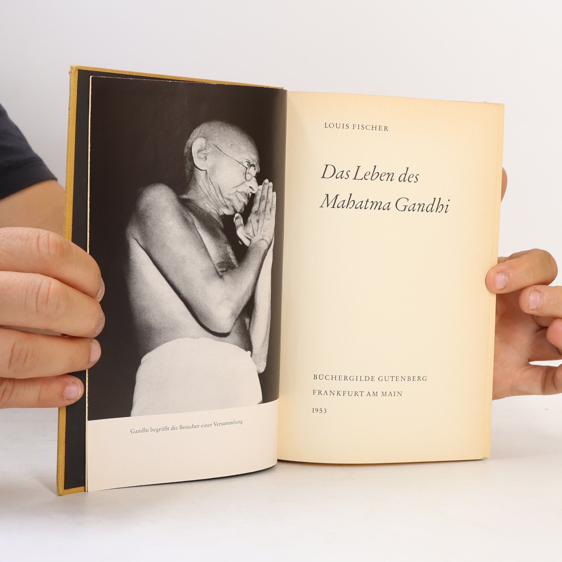 Louis Fischer Das Leben des Mahatma Gandhi