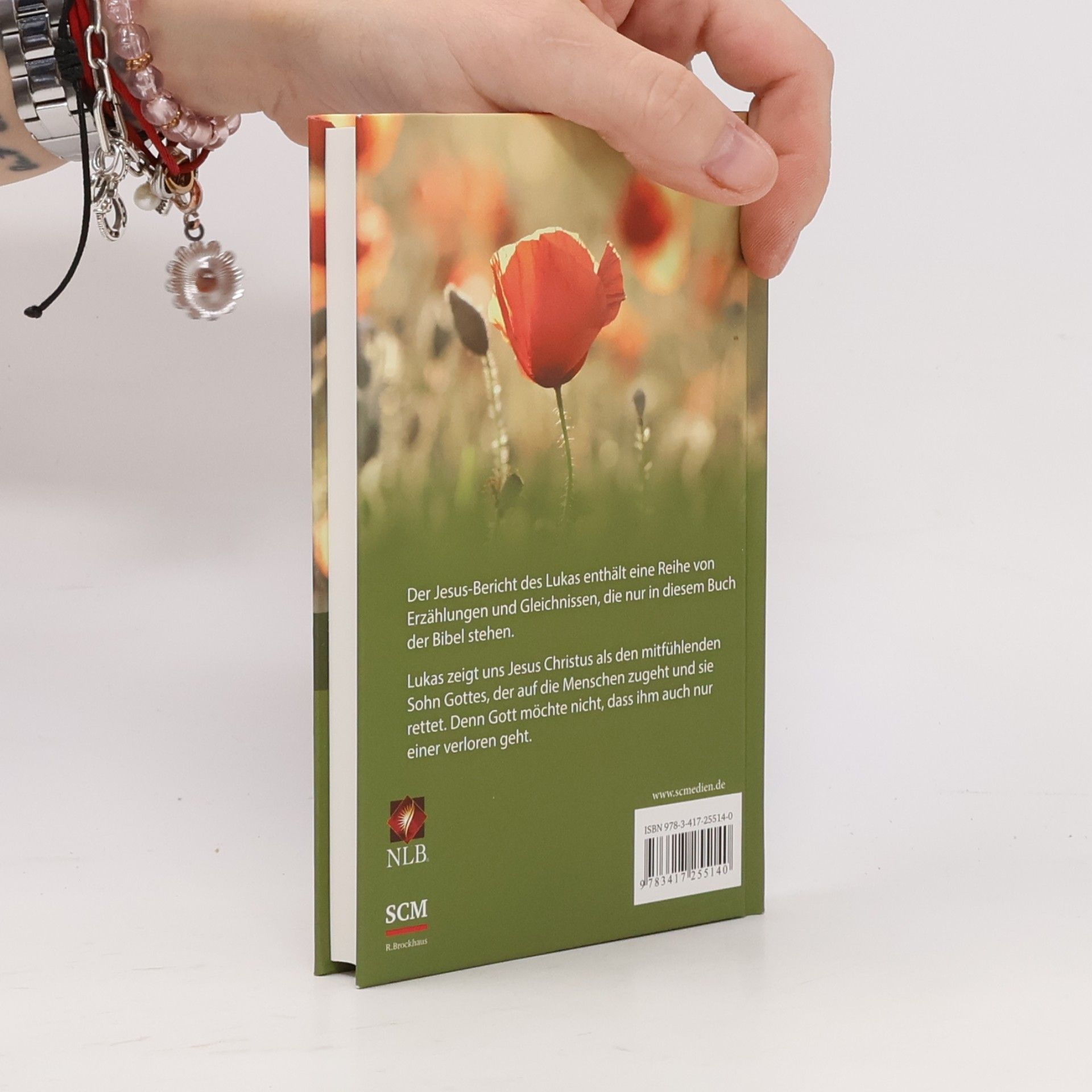 Neues Leben. Die Bibel. Das Lukasevangelium - Motiv Mohnblume