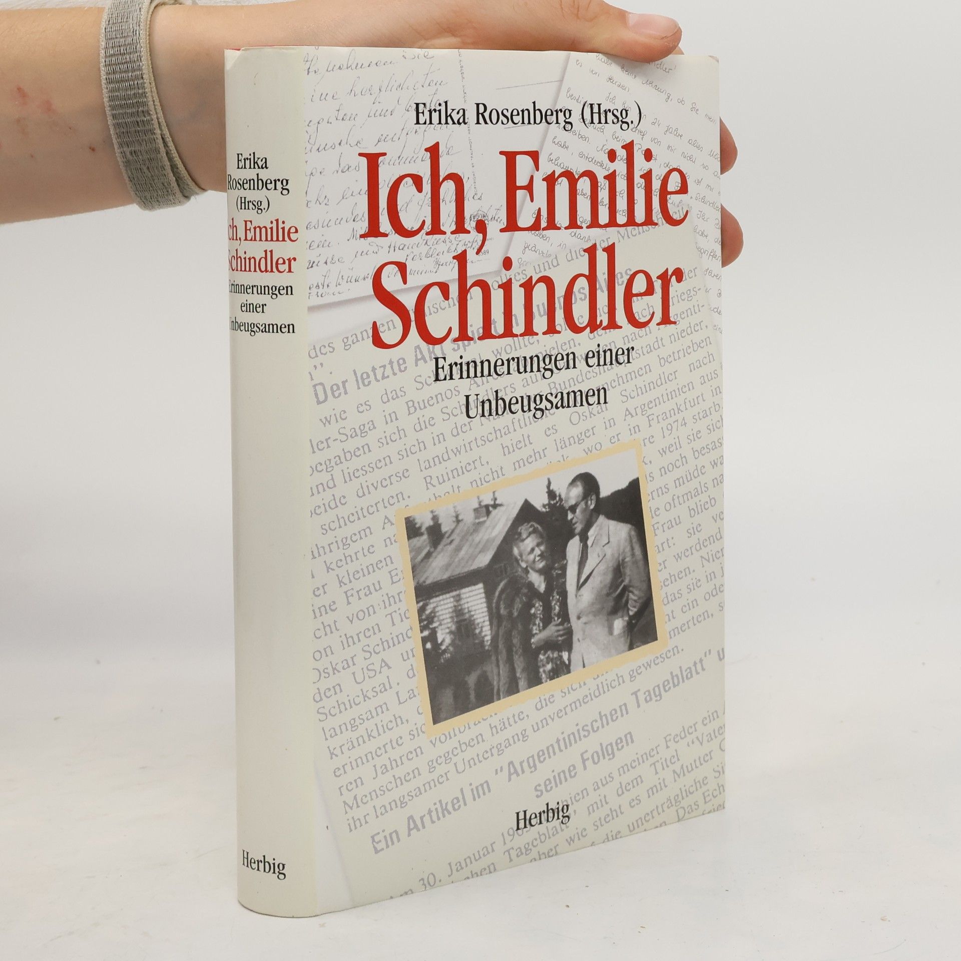 Emilie Schindler Ich, Emilie Schindler