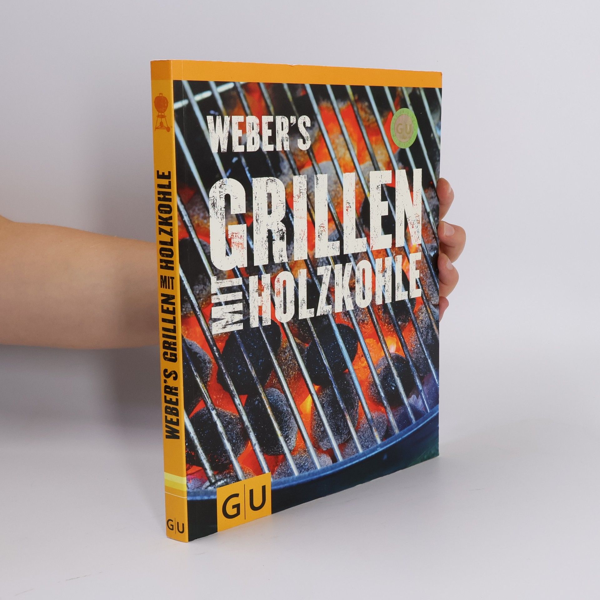 Webers grillen mit holzkohle