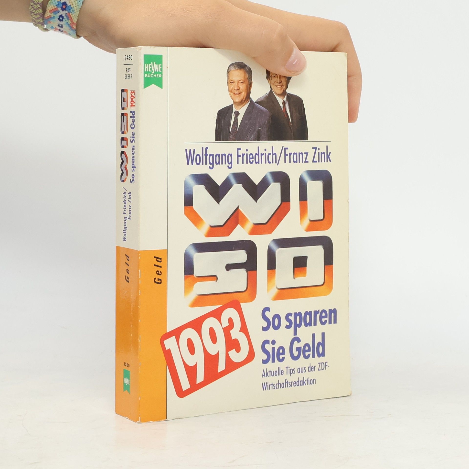 Wolfgang Friedrich WISO, so sparen Sie Geld 1993