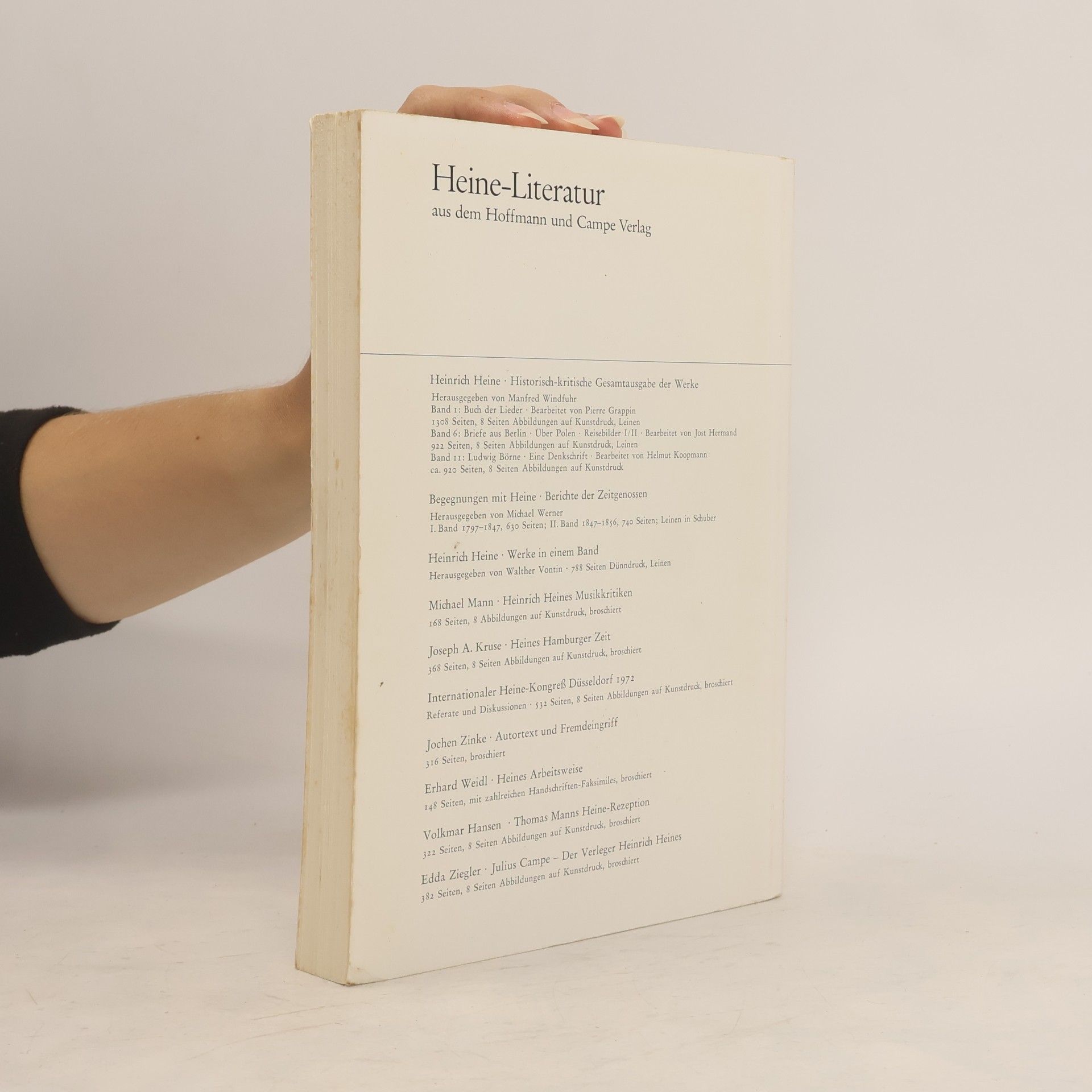 Various authors Heine Jahrbuch '77