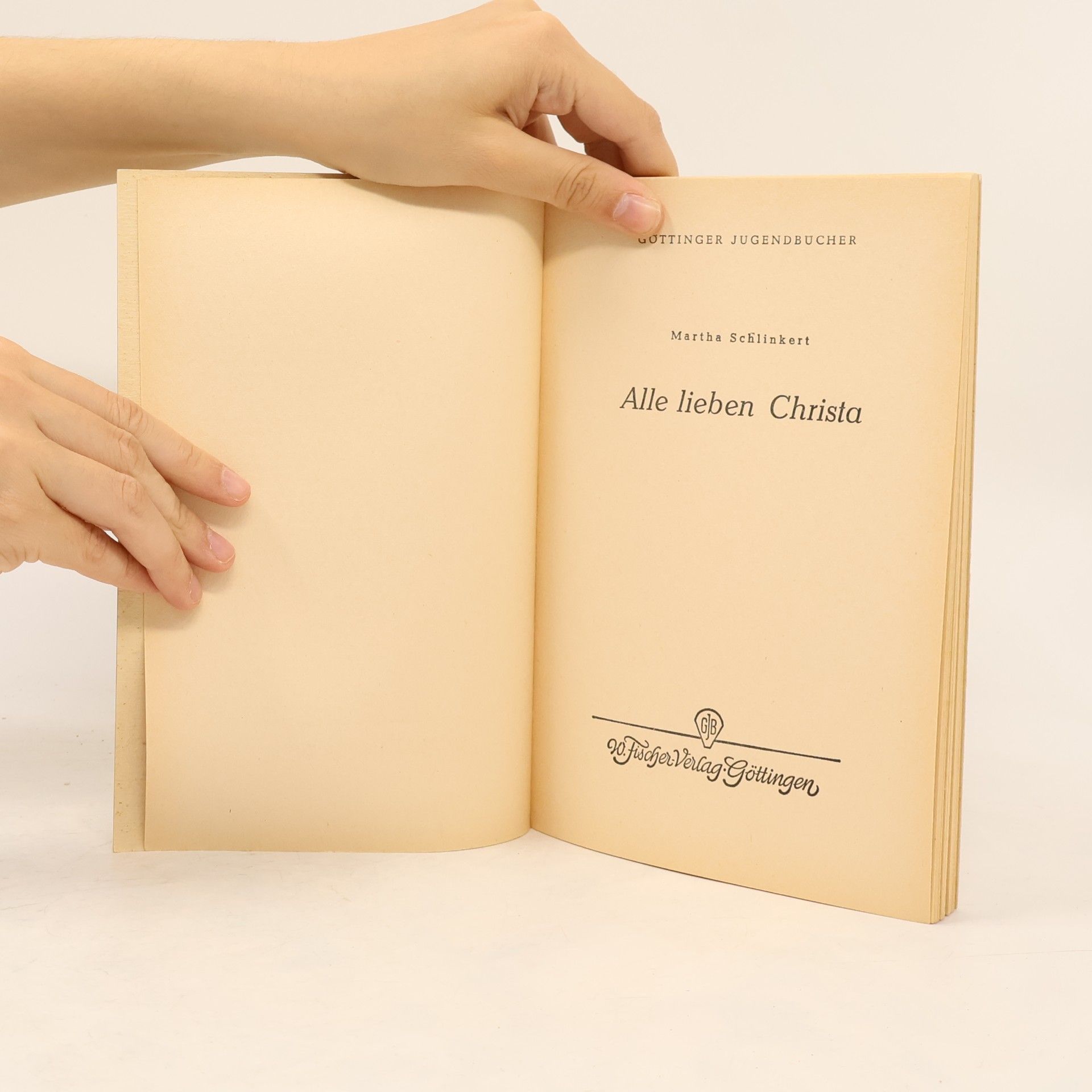 Martha Schlinkert Alle lieben Christa