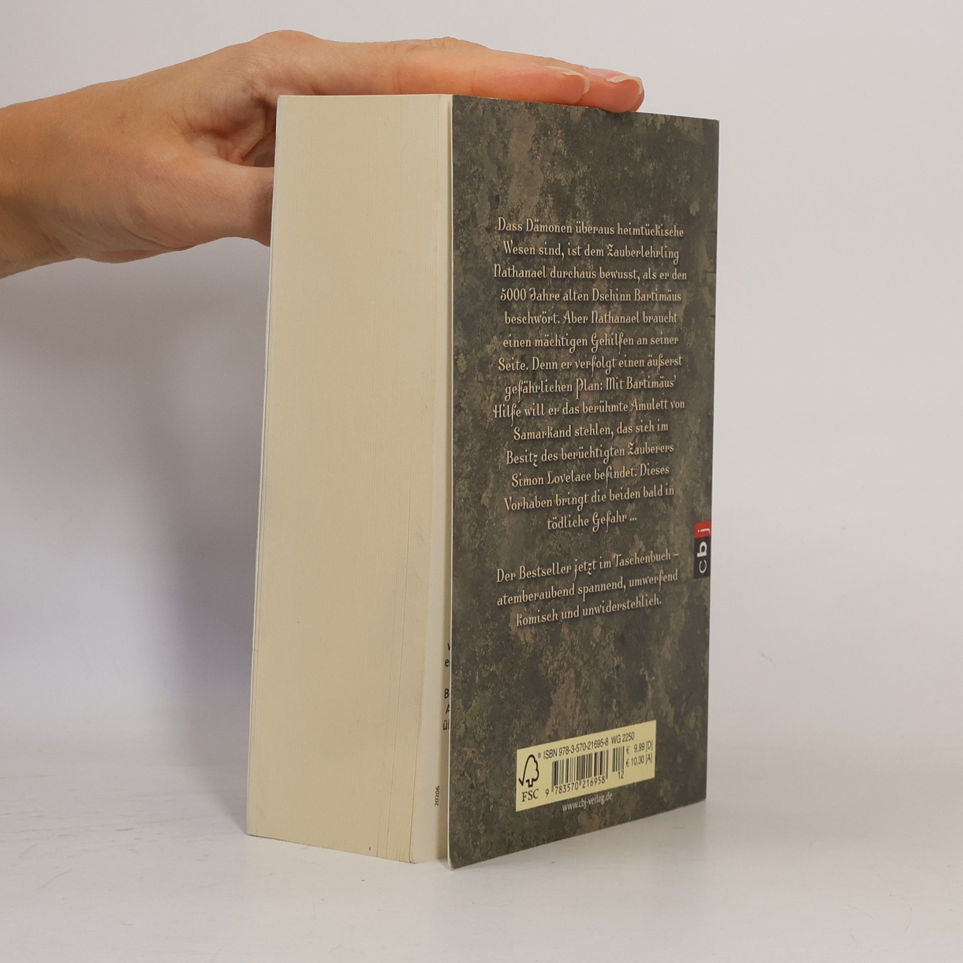 Jonathan Stroud Bartimäus 1, Das Amulett von Samarkand