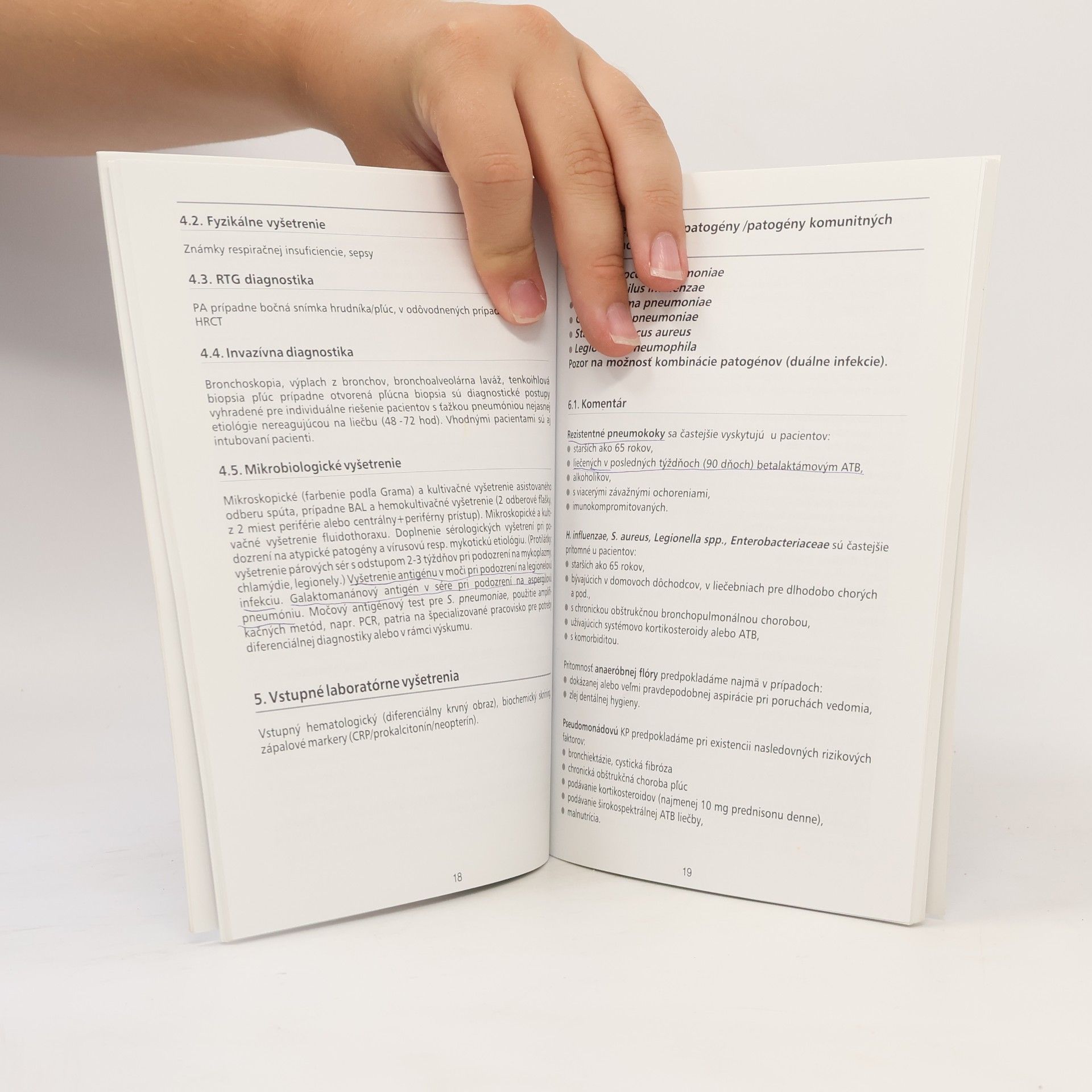 Autores varios Diagnostika a liečba pneumónií u hospitalizovaných pacientov