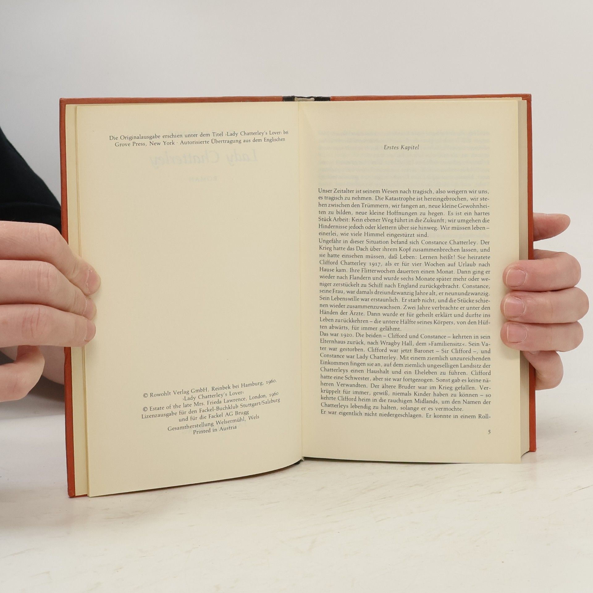 D. H. Lawrence Lady Chatterley