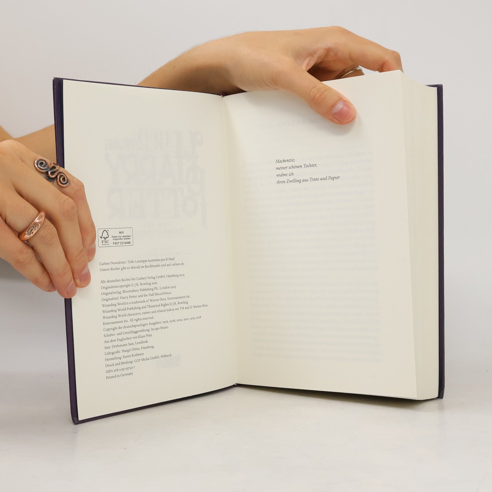 J. K. Rowling Harry Potter und der Halbblutprinz
