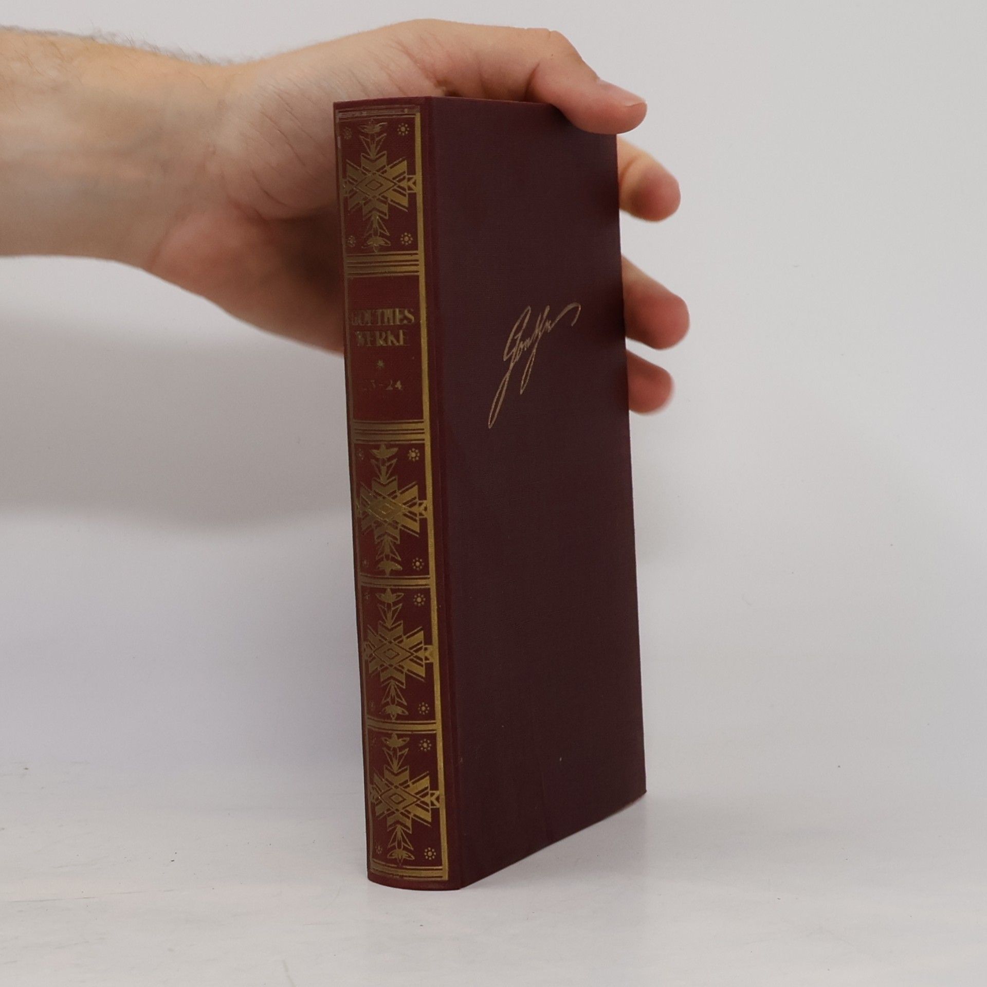 Johann Wolfgang von Goethe Goethes Werke 23-24