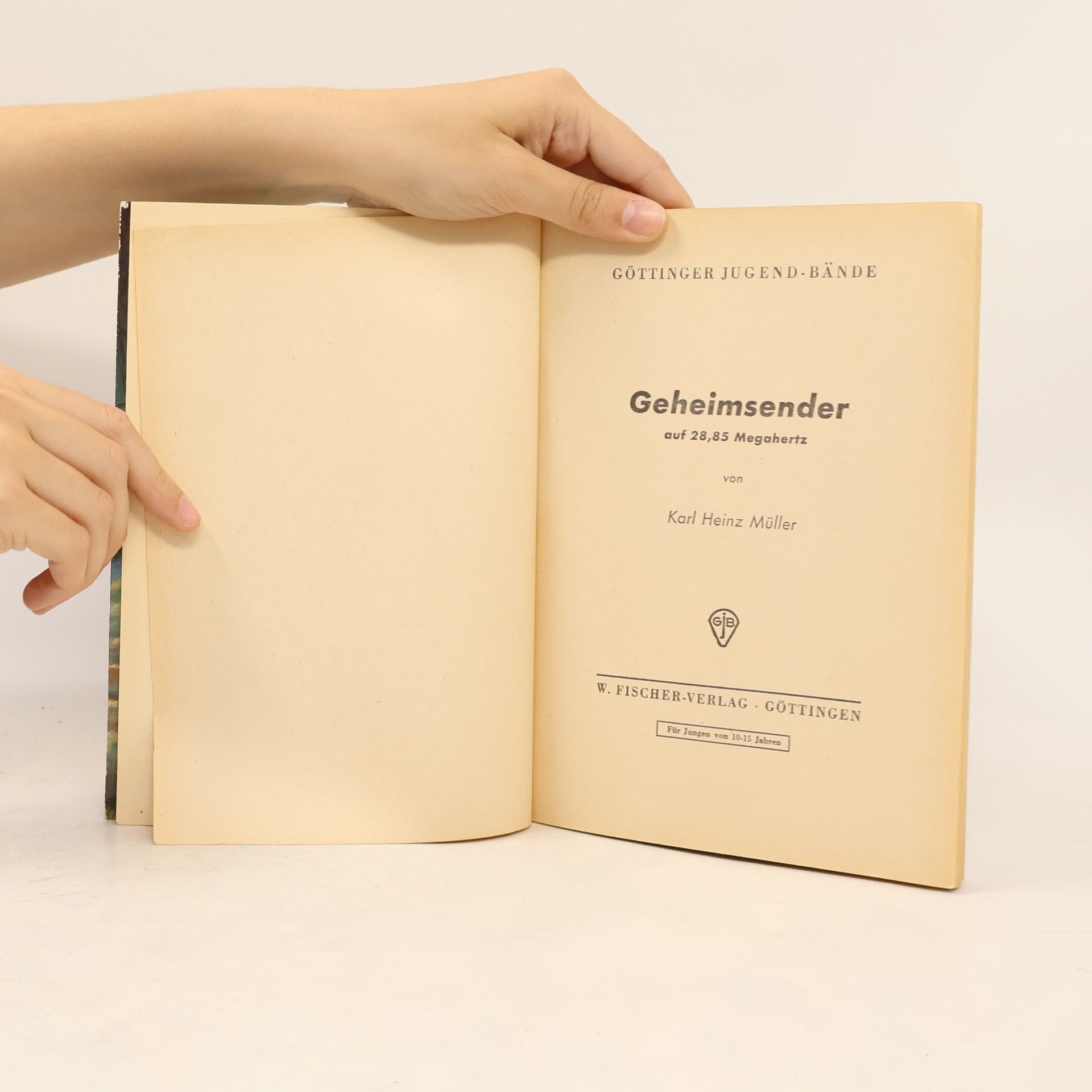 Karl Heinz Müller Geheimsender. Aut 28,85 Megahertz