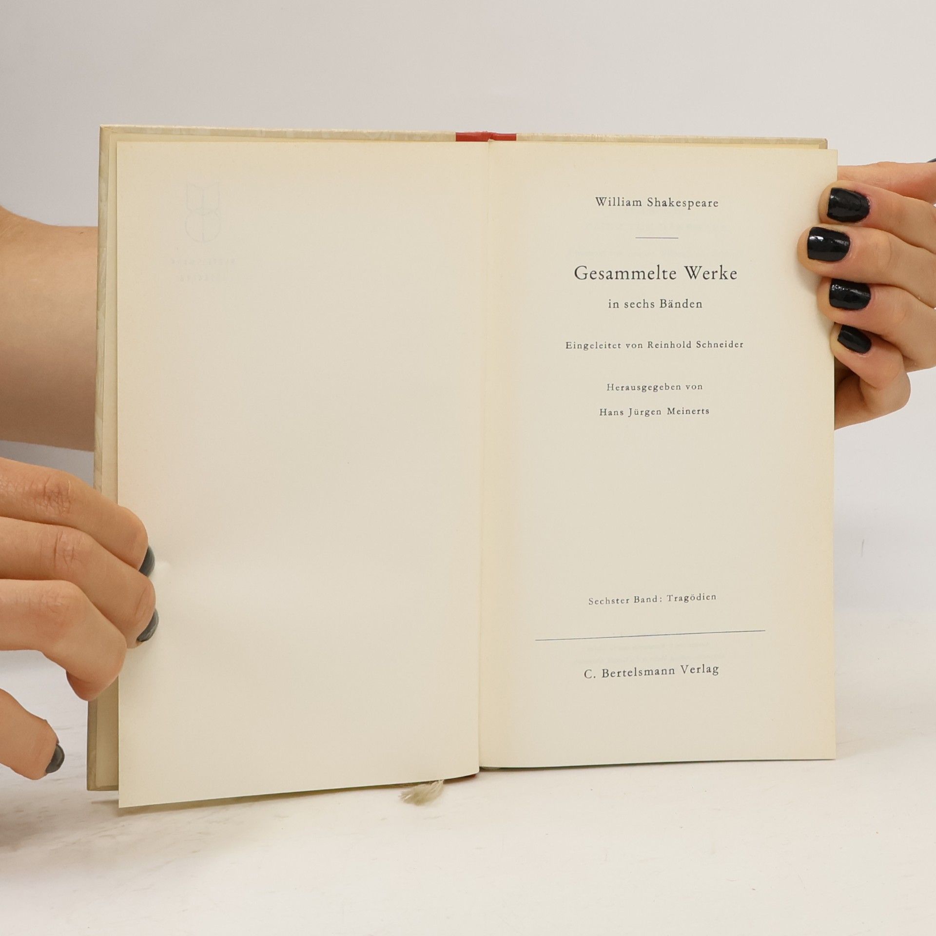 William Shakespeare Gesammelte Werke 6