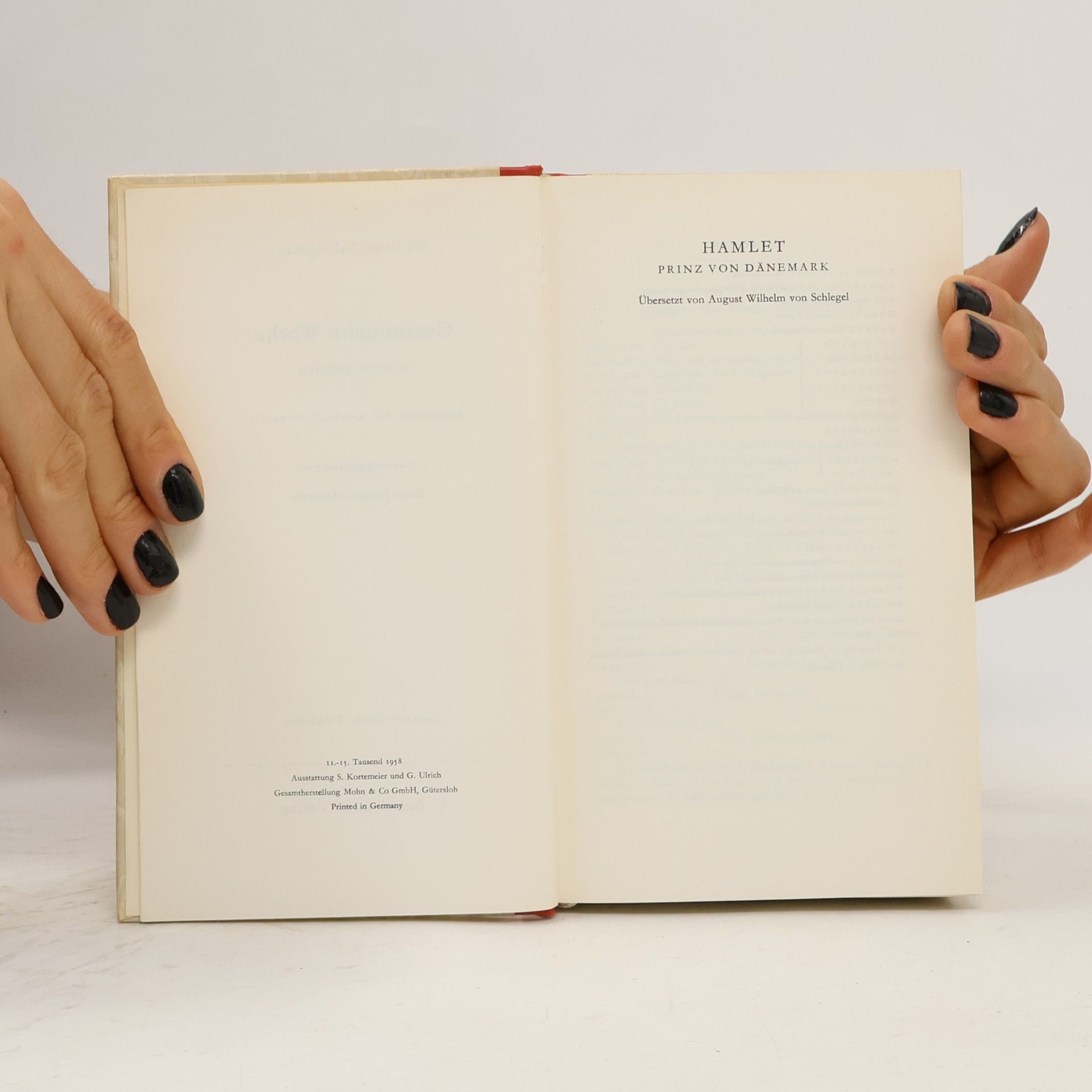 William Shakespeare Gesammelte Werke 6