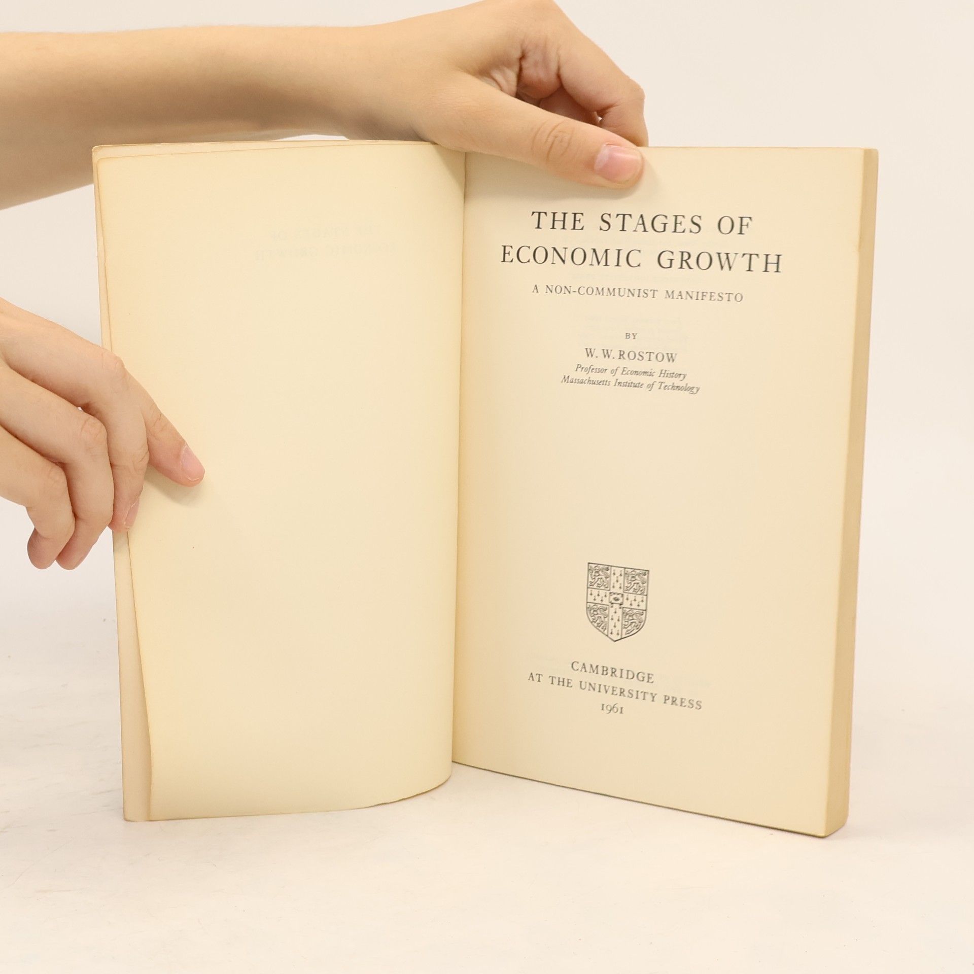 W. W. Rostow The Stages of Economic Growth