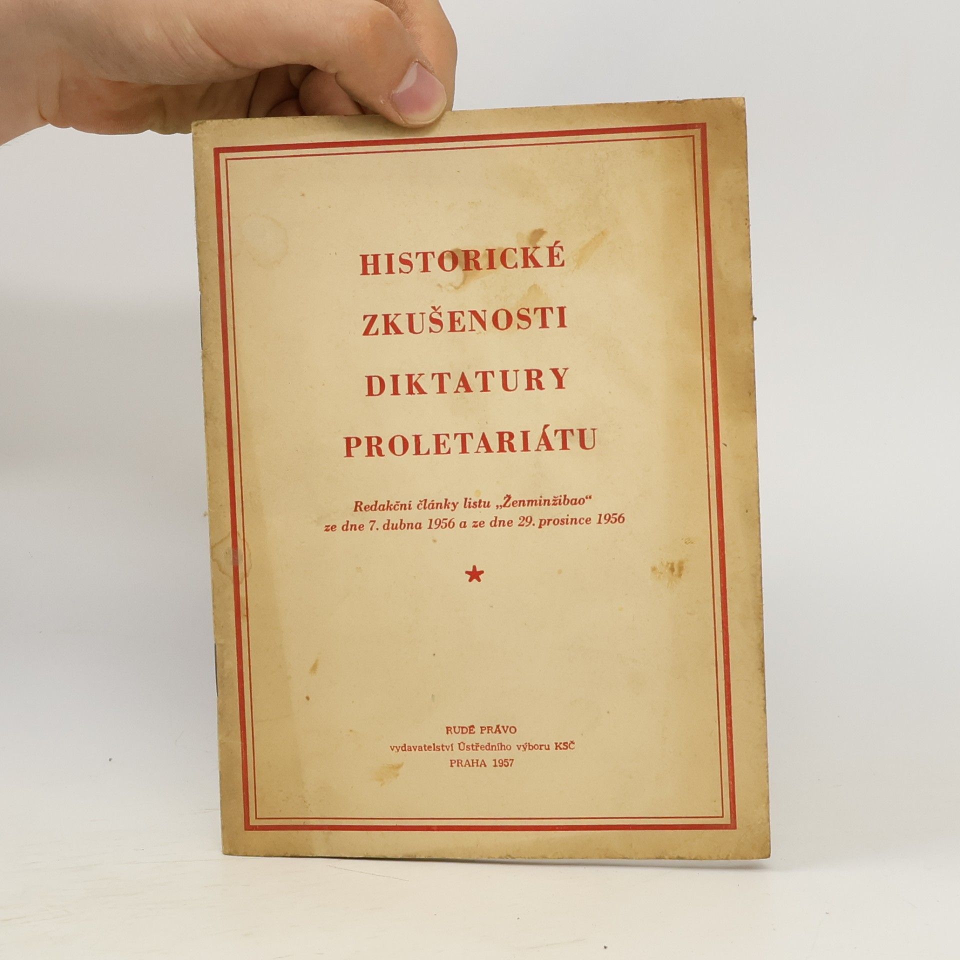 Autores varios Historické zkušenosti diktatury proletariátu