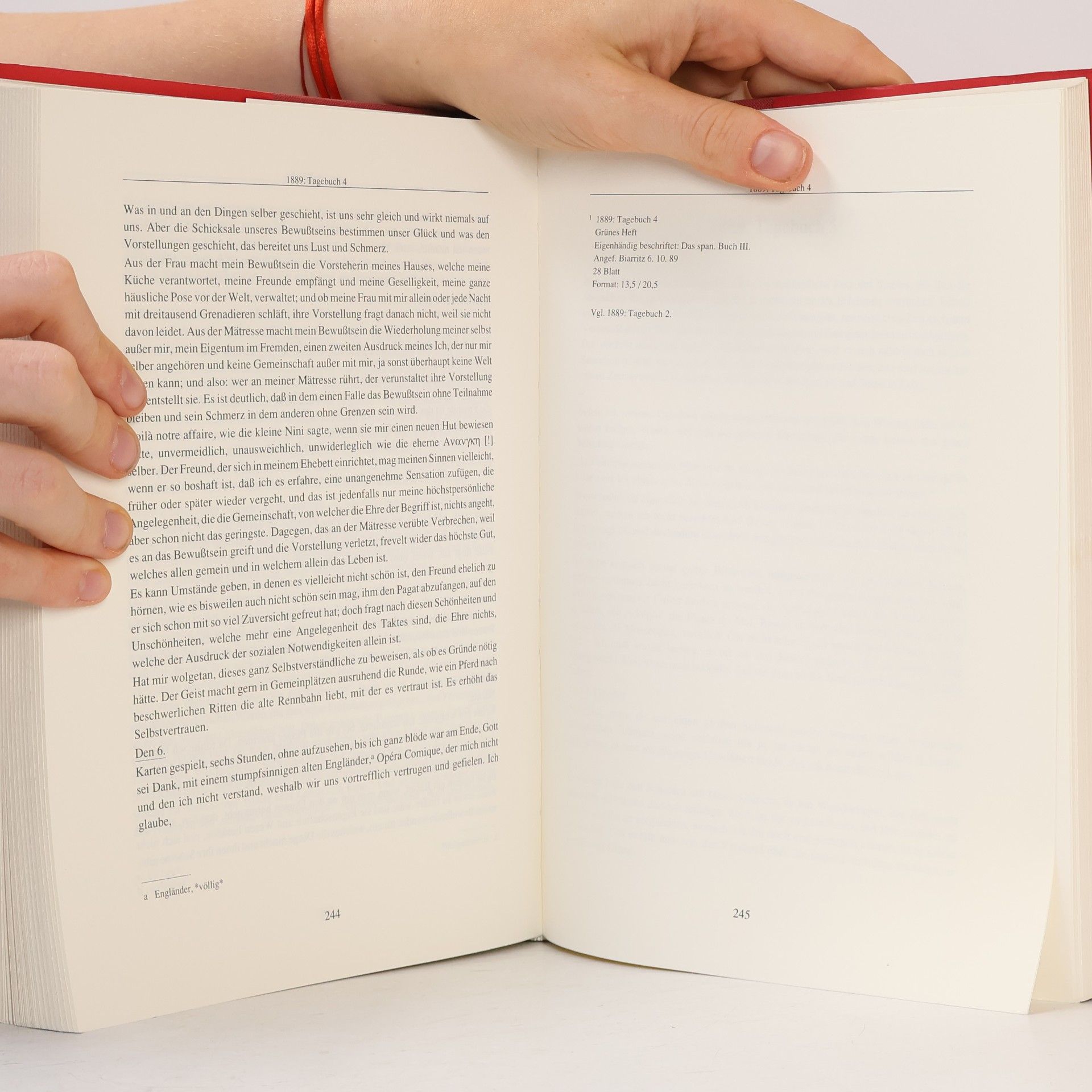 Moritz Csáky Tagebücher, Skizzenbücher, Notizhefte