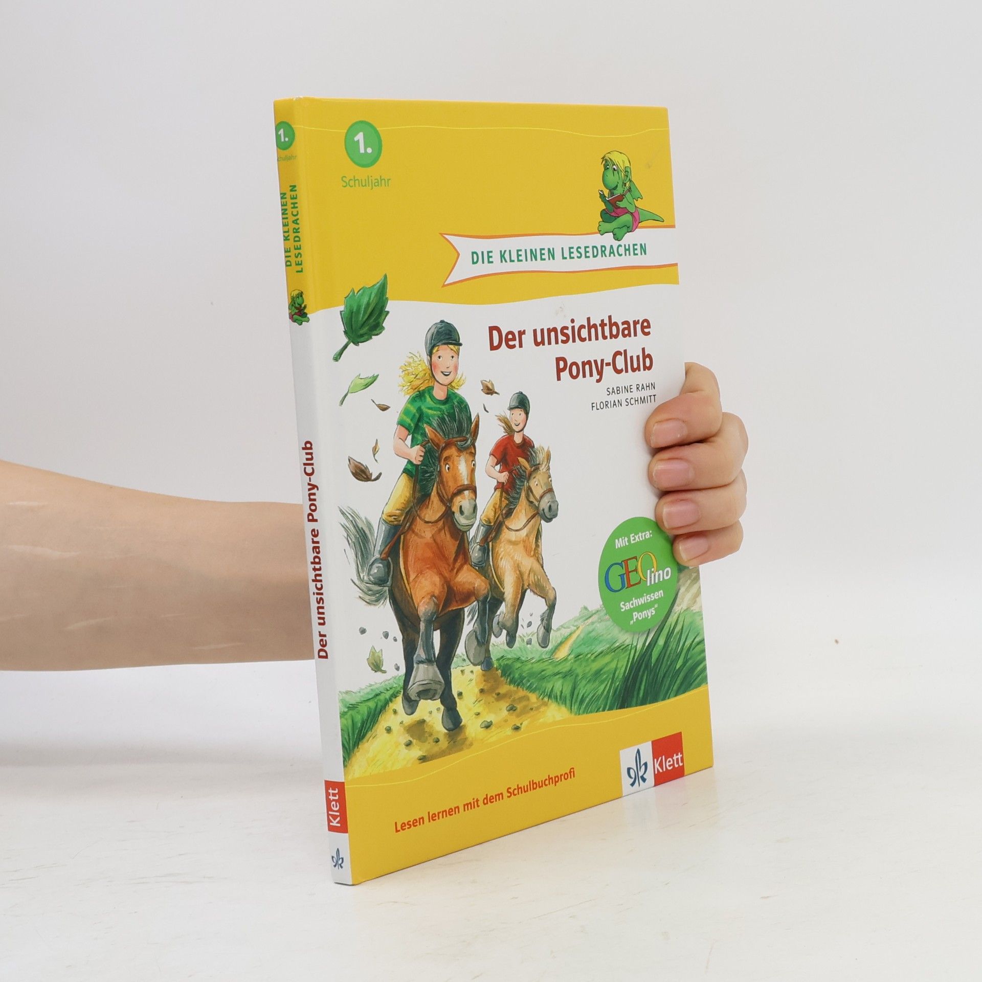 Florian Schmitt Die kleinen Lesedrachen, Der unsichtbare Pony-Club, 1. Lesestufe, ab 1. Klasse für Leseanfänger