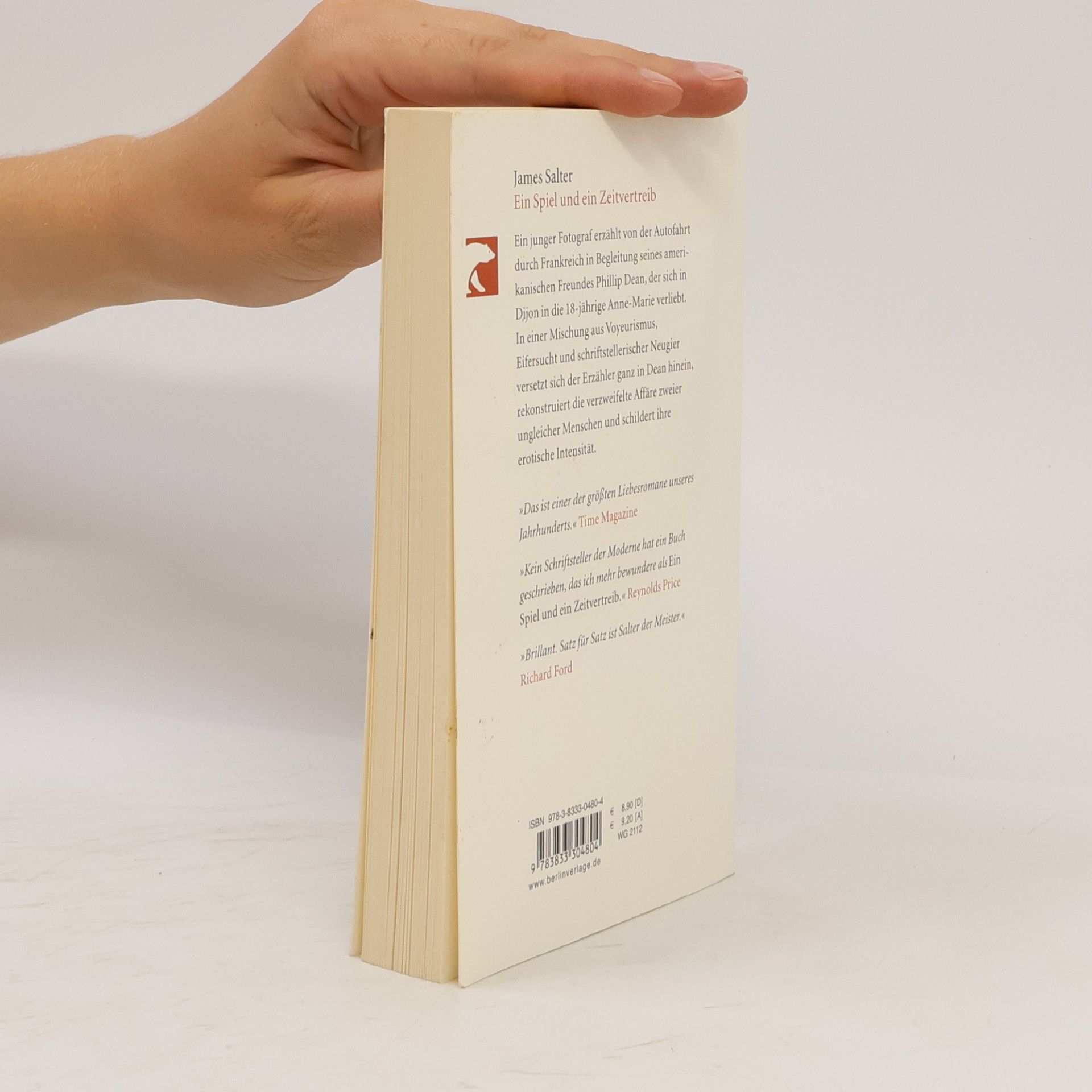 James Salter Ein Spiel und ein Zeitvertreib