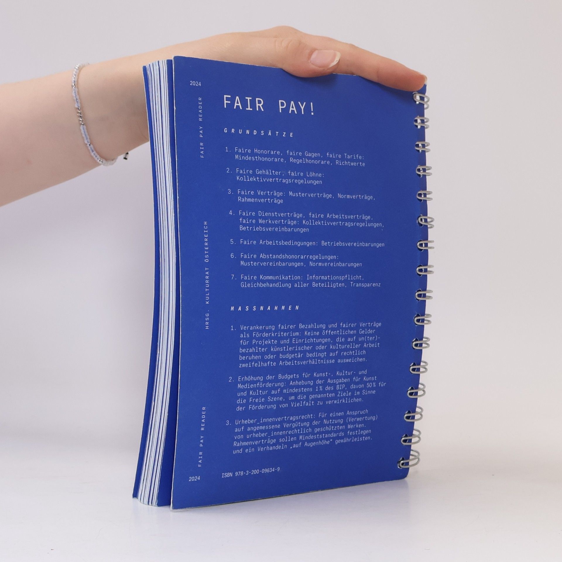 Kulturrat Österreich Fair Pay 2024