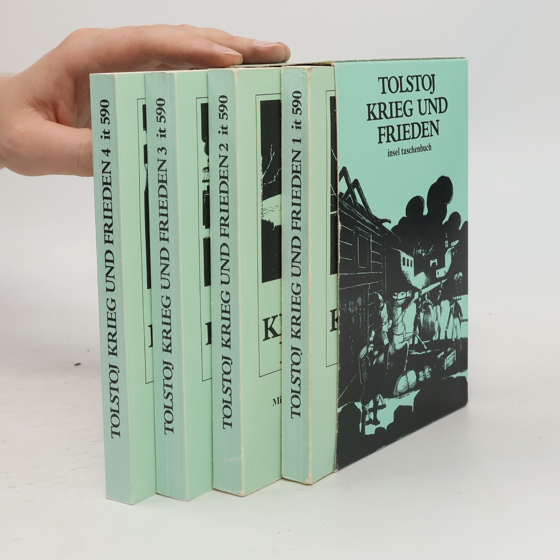 Lev Nikolajevič Tolstoj Krieg und Frieden 1-4