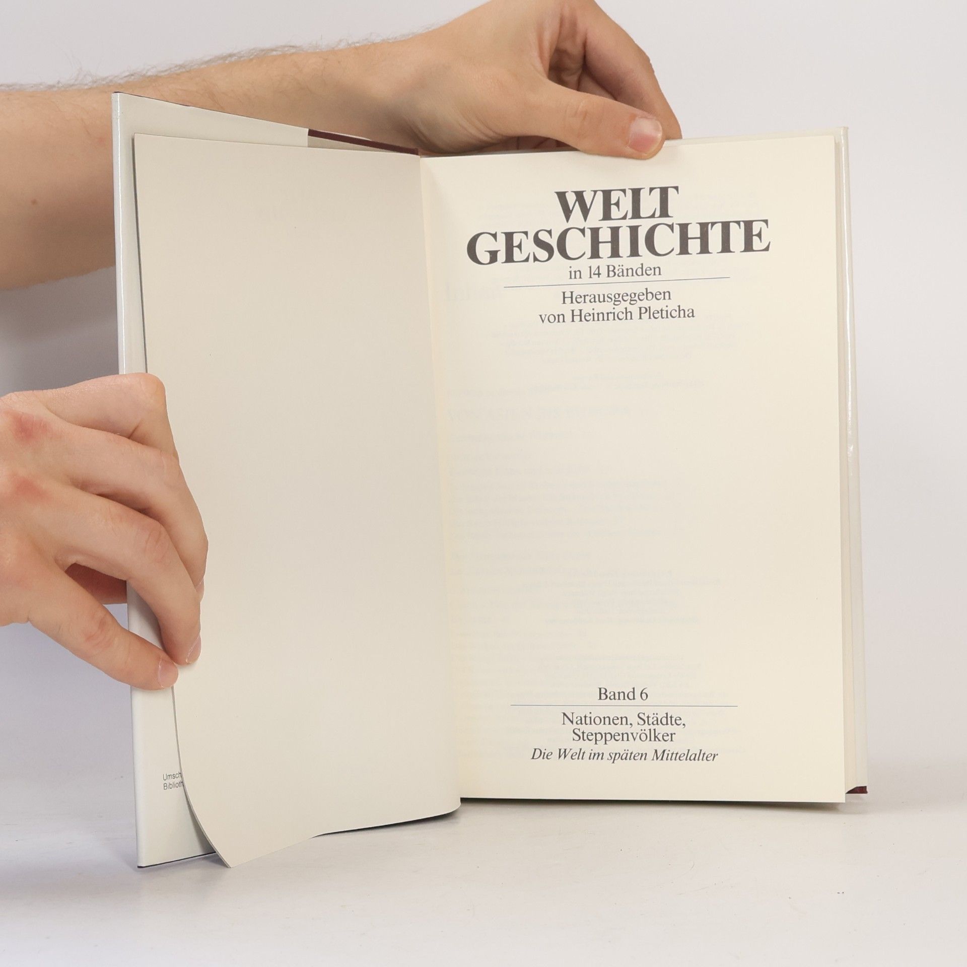 Heinrich Pleticha Weltgeschichte 6