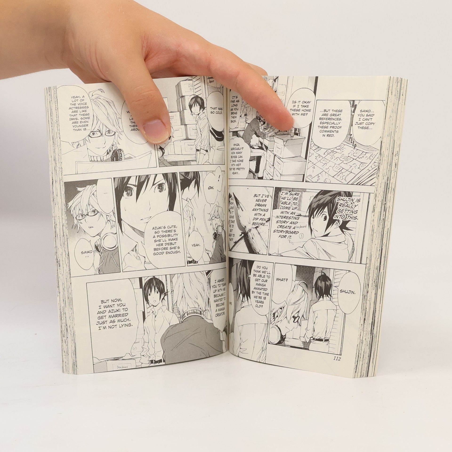 Tsugumi Ōba Bakuman. Volume 1.