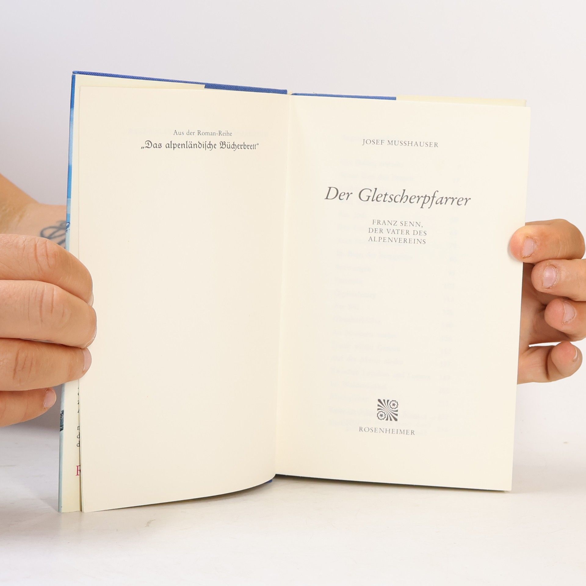 Josef Musshauser Der Gletscher-Pfarrer
