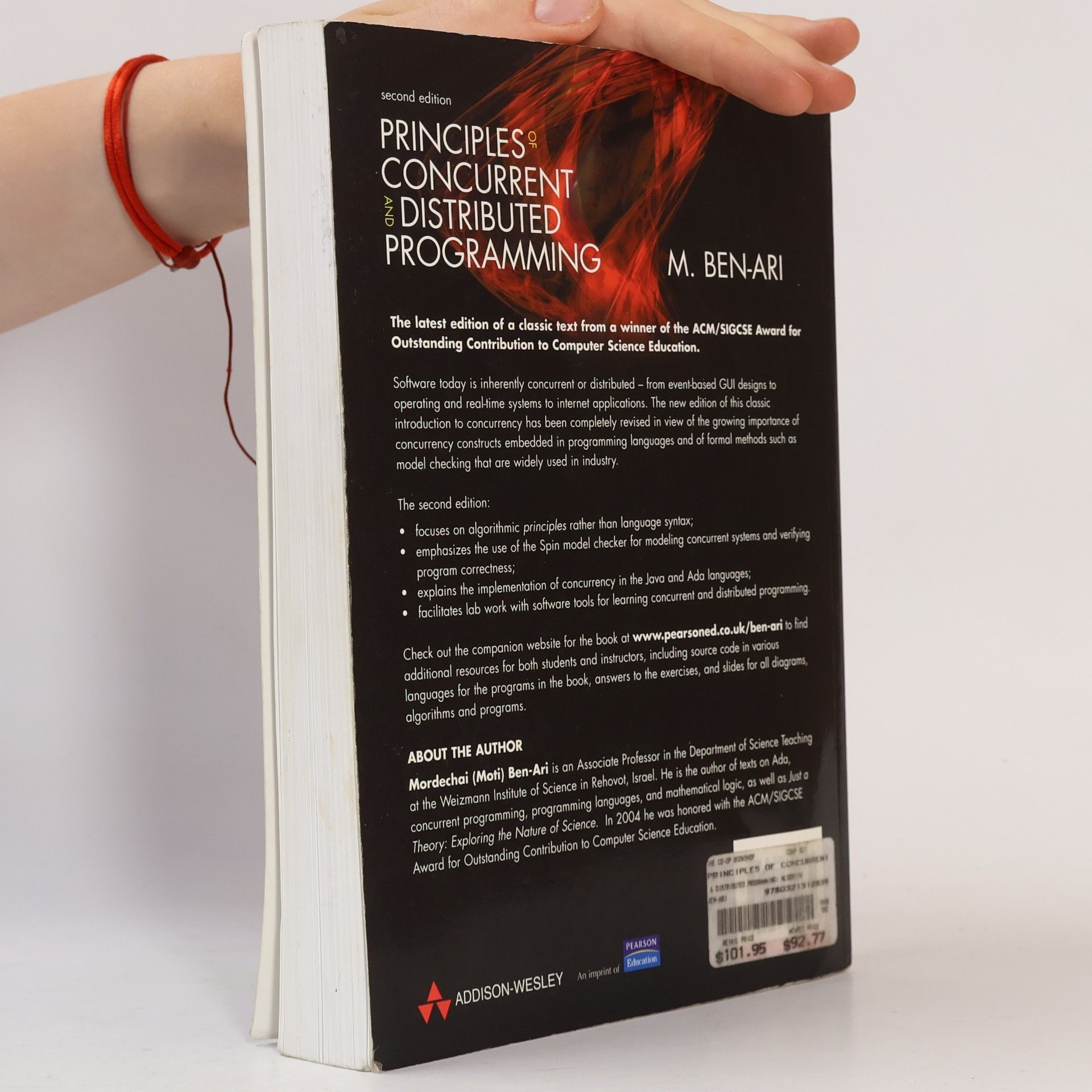 Mordechai Ben-Ari Principles of Concurrent and Distributed Programming - Second Edition