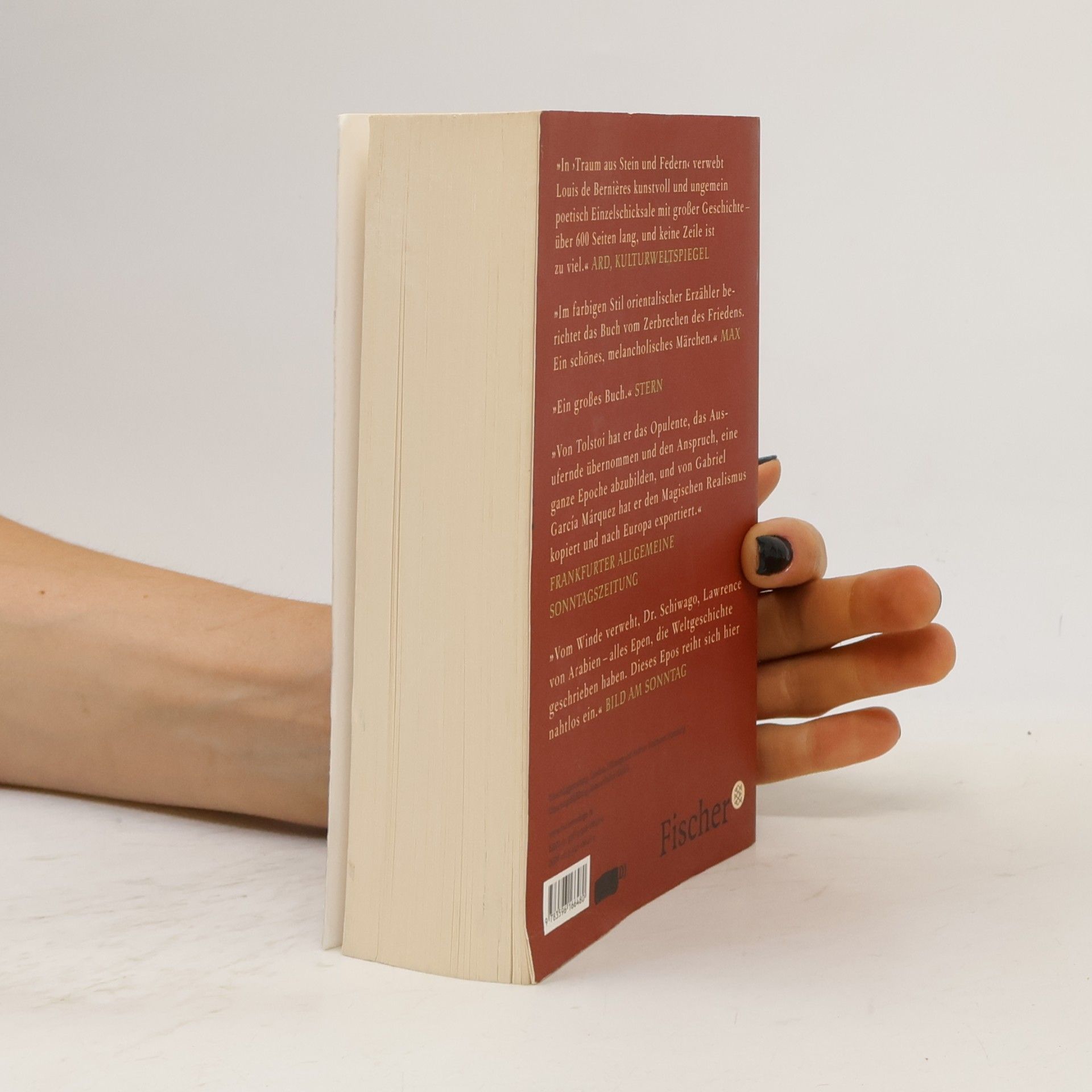 Louis de Bernieres Traum aus Stein und Federn