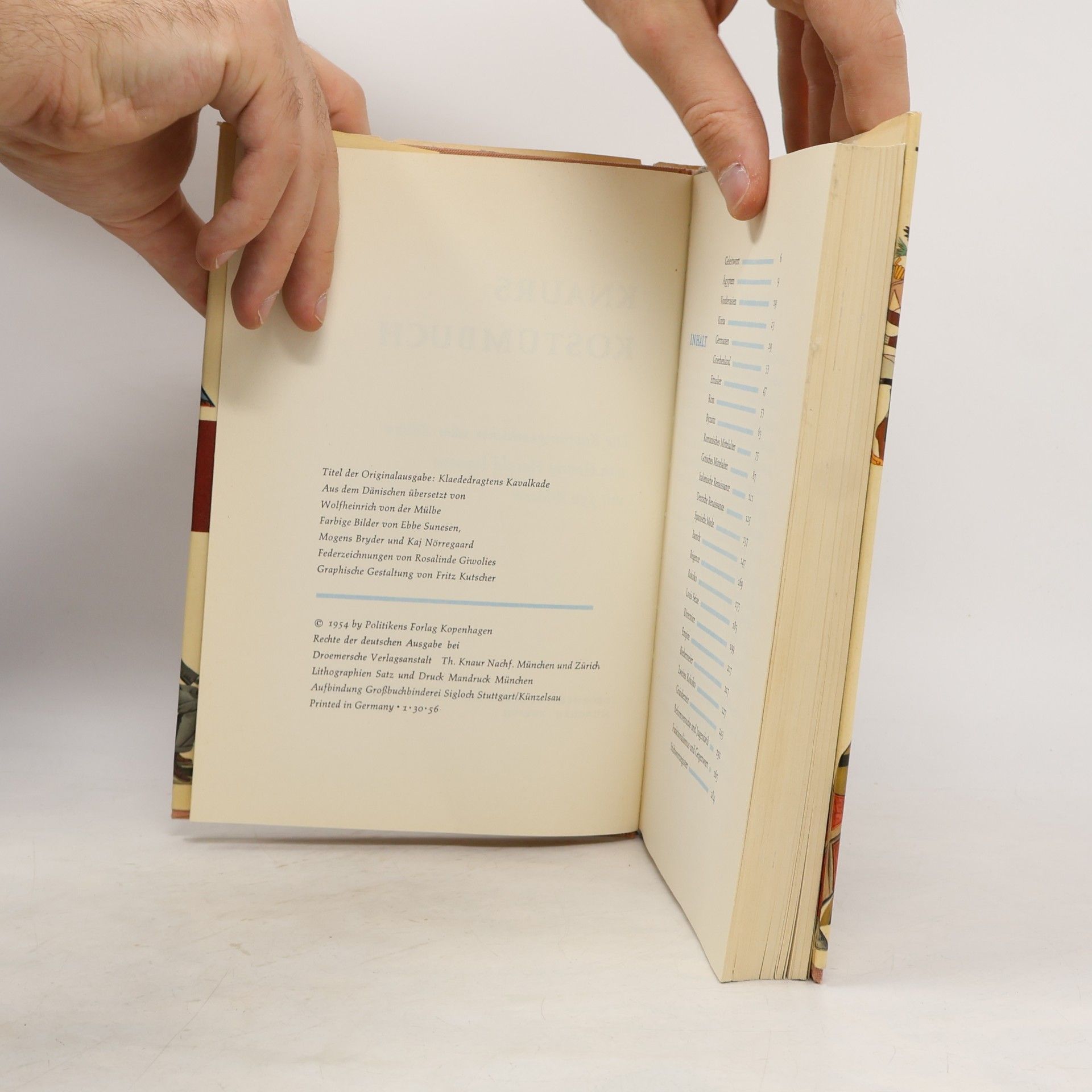 Autorenkollektiv Knaurs Kostümbuch in Farben