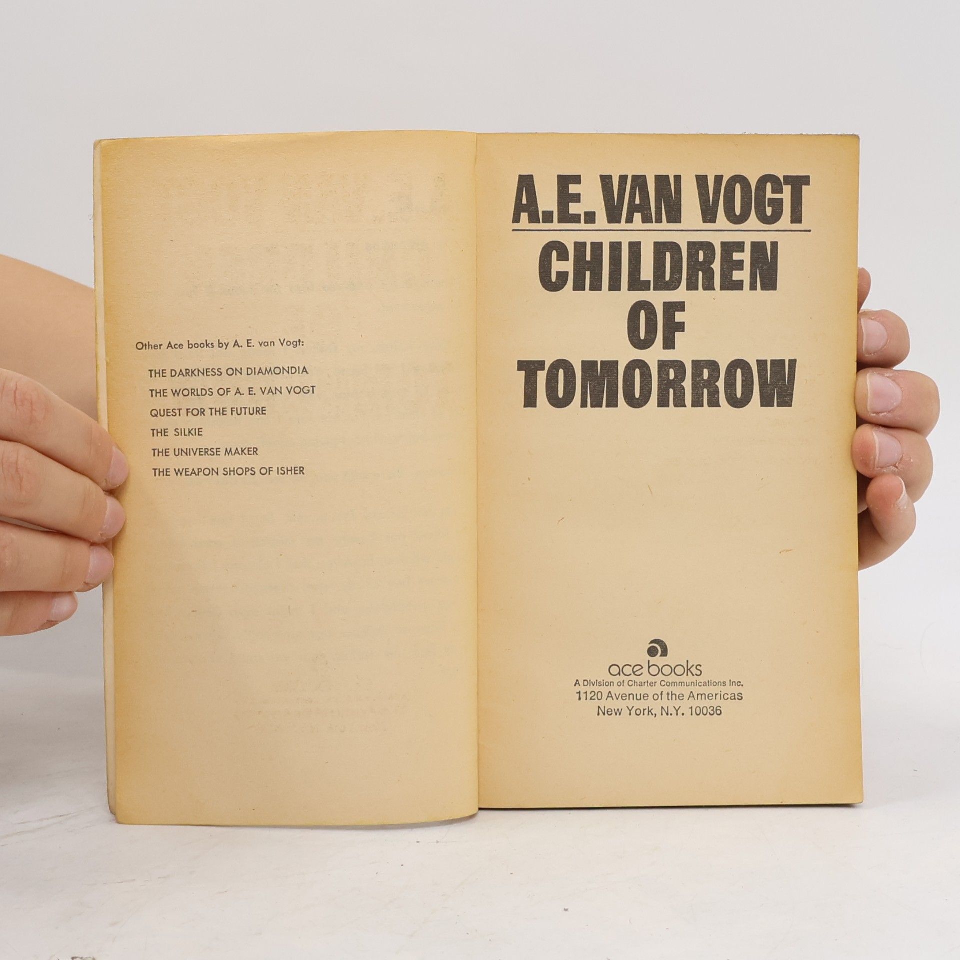 Alfred Elton Van Vogt Children of Tomorrow