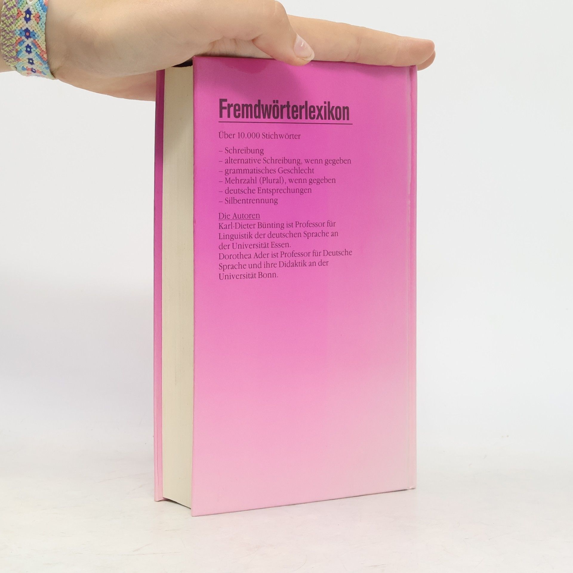 Karl-Dieter Bünting Fremdwörterlexikon