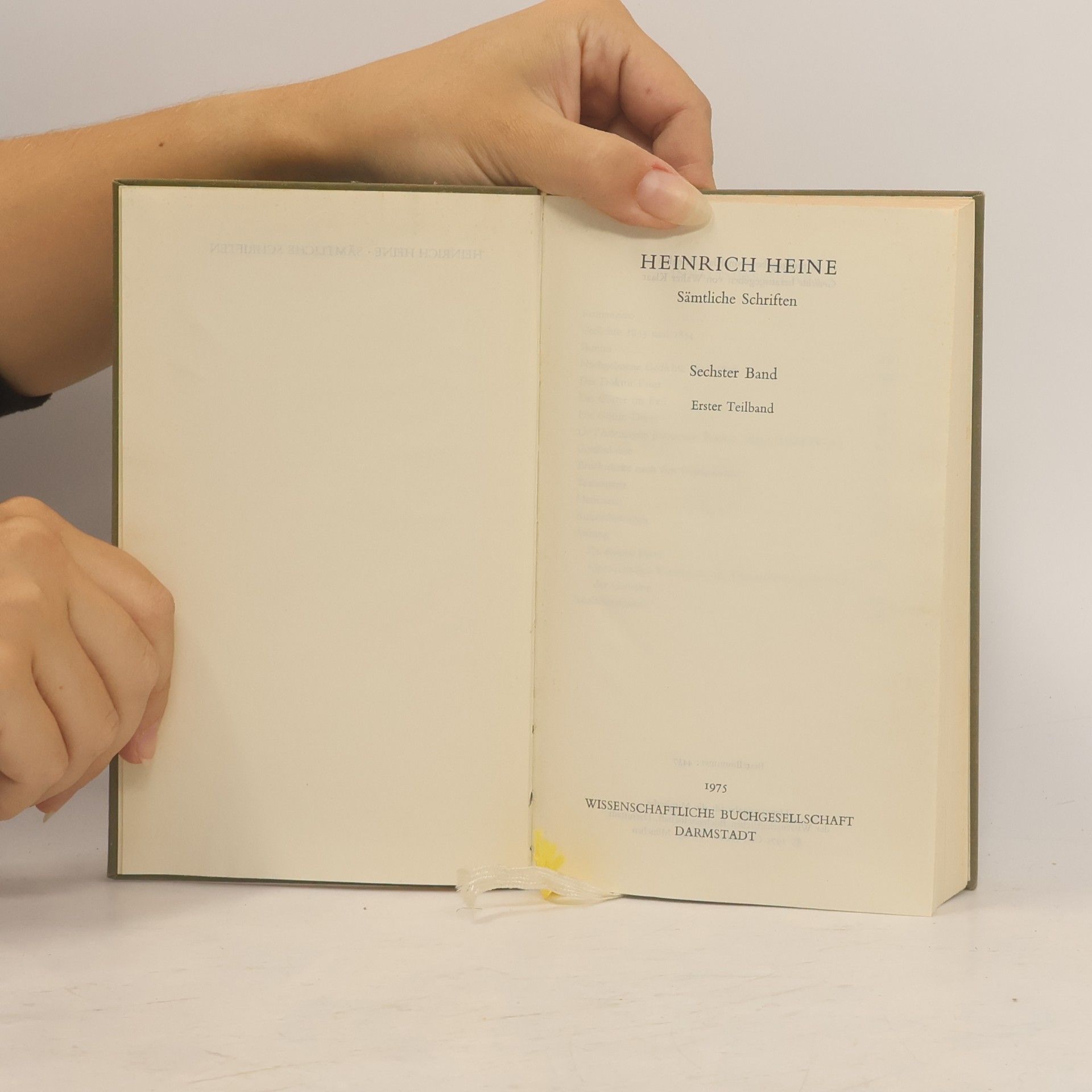 Heinrich Heine Sämtliche Schriften