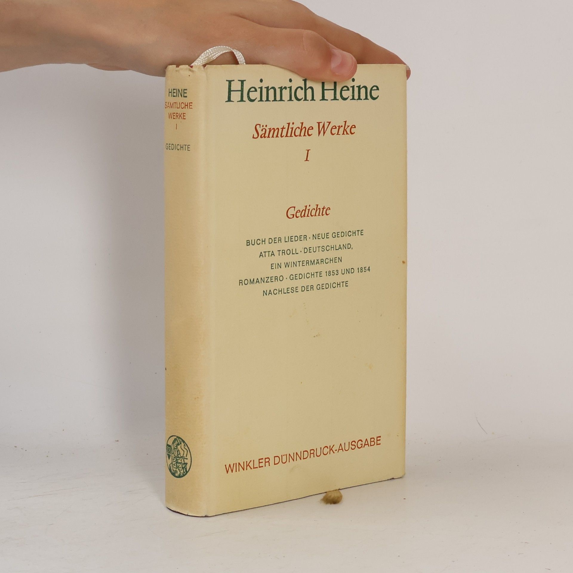 Heinrich Heine Sämtliche Werke I.